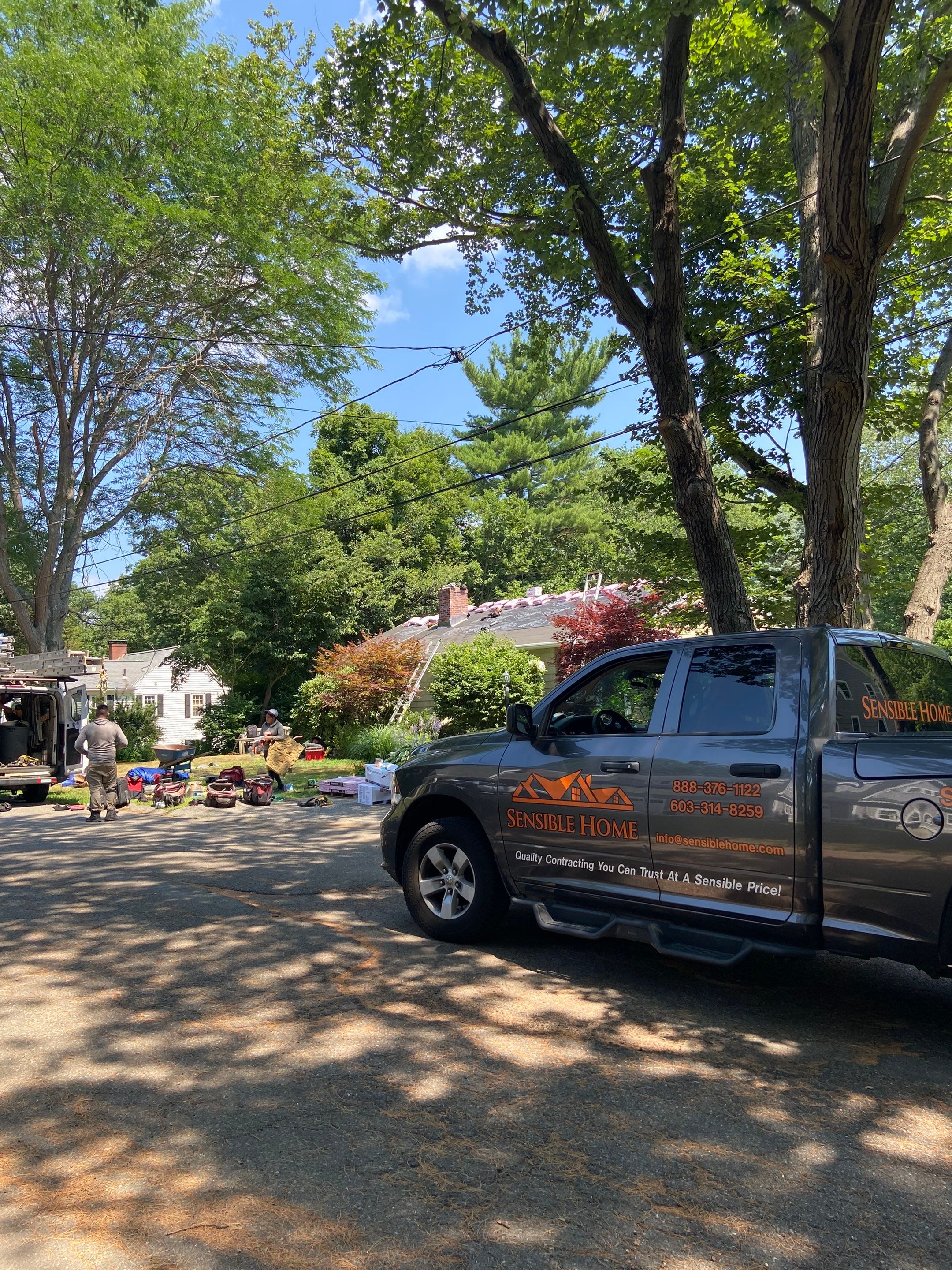 Residential Roofing Installation using Owens Corning TruDefinition by Sensible Home Solutions