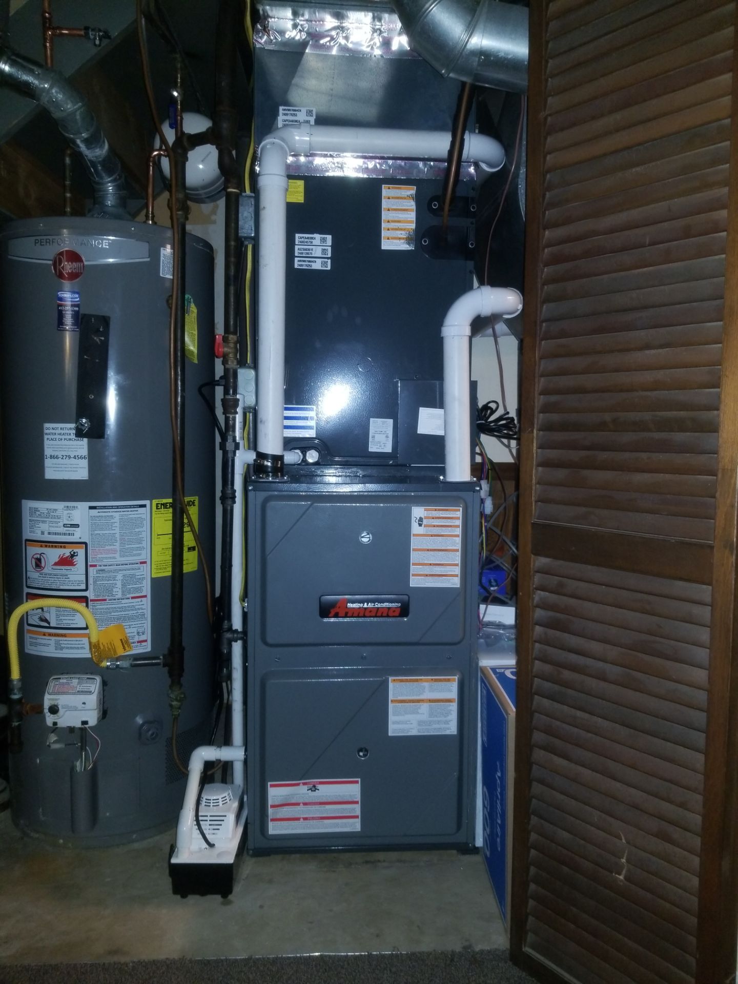 Amana S-Series Heat Pump with Hybrid Dual Fuel by Sureway Comfort John Wilcox Plumbing Heating Cooling