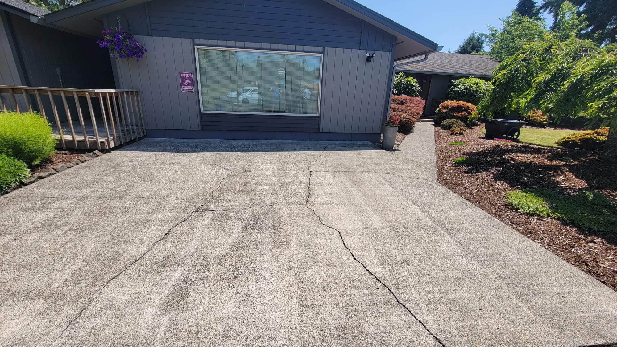 Refined Simplicity Driveway in Palazzo Vuba Stone by Concrete Coating Experts Inc.