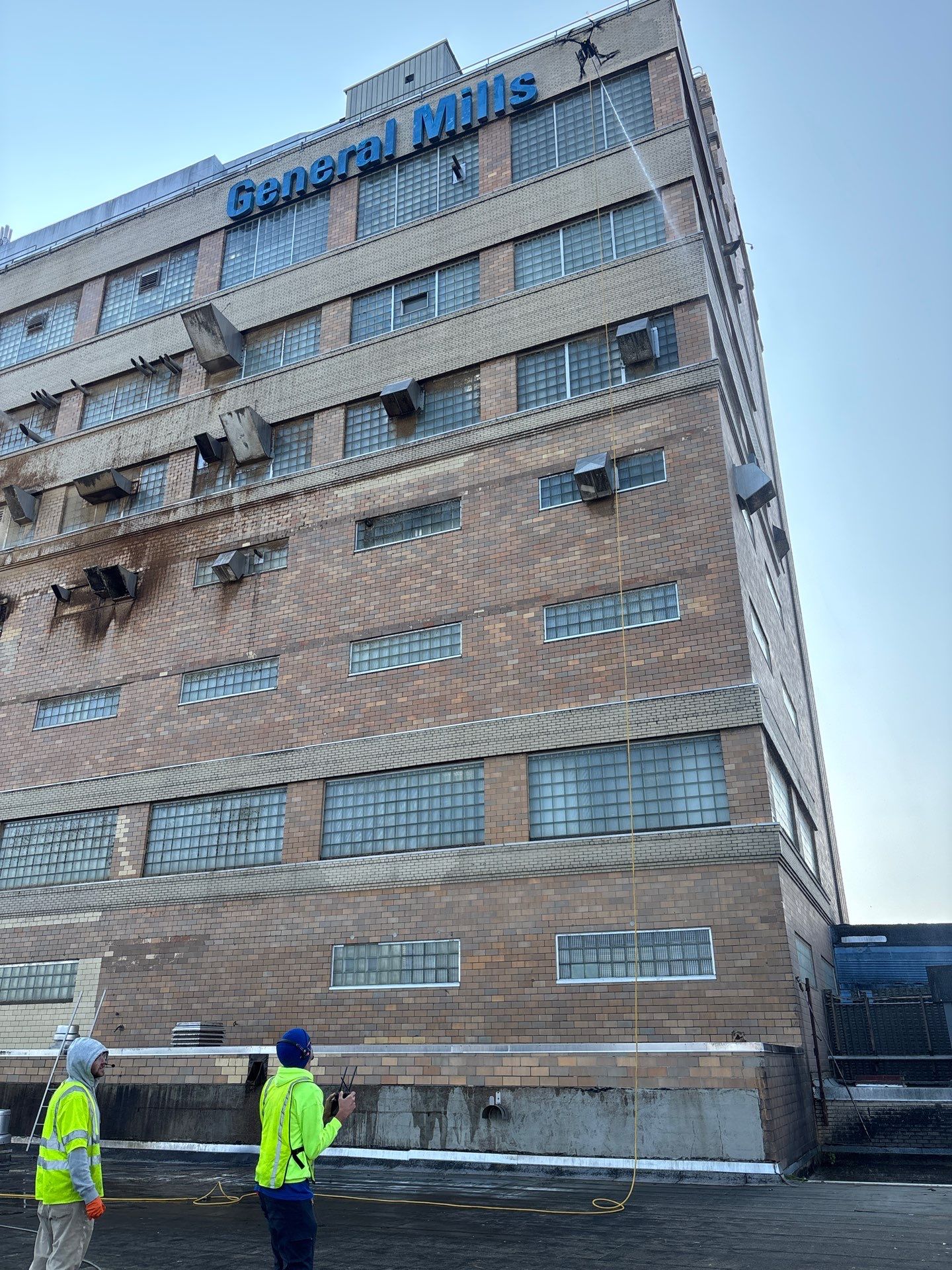 Project in Buffalo by Drone Clean