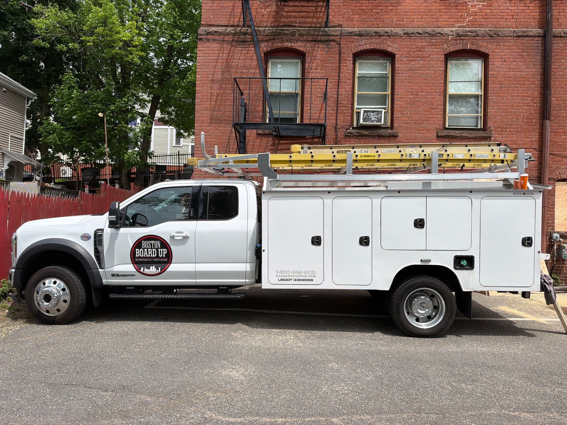 Emergency Board Up Services for Fire-Damaged Apartment Building in Ware by Boston Board Up