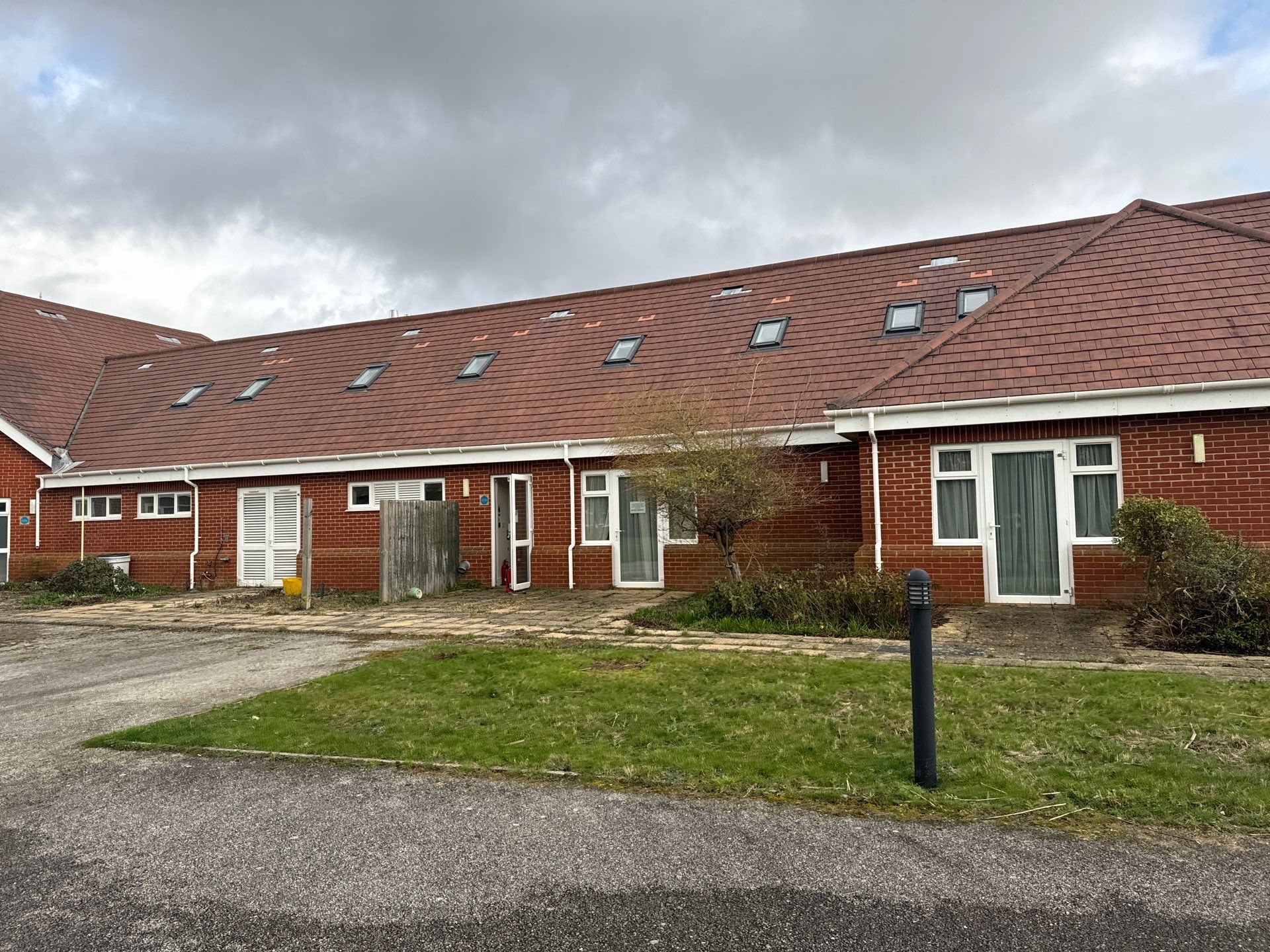 Large Care Home Roof Clean using Mosmatic FSC and Biocide by Ges Exterior Cleaning ltd