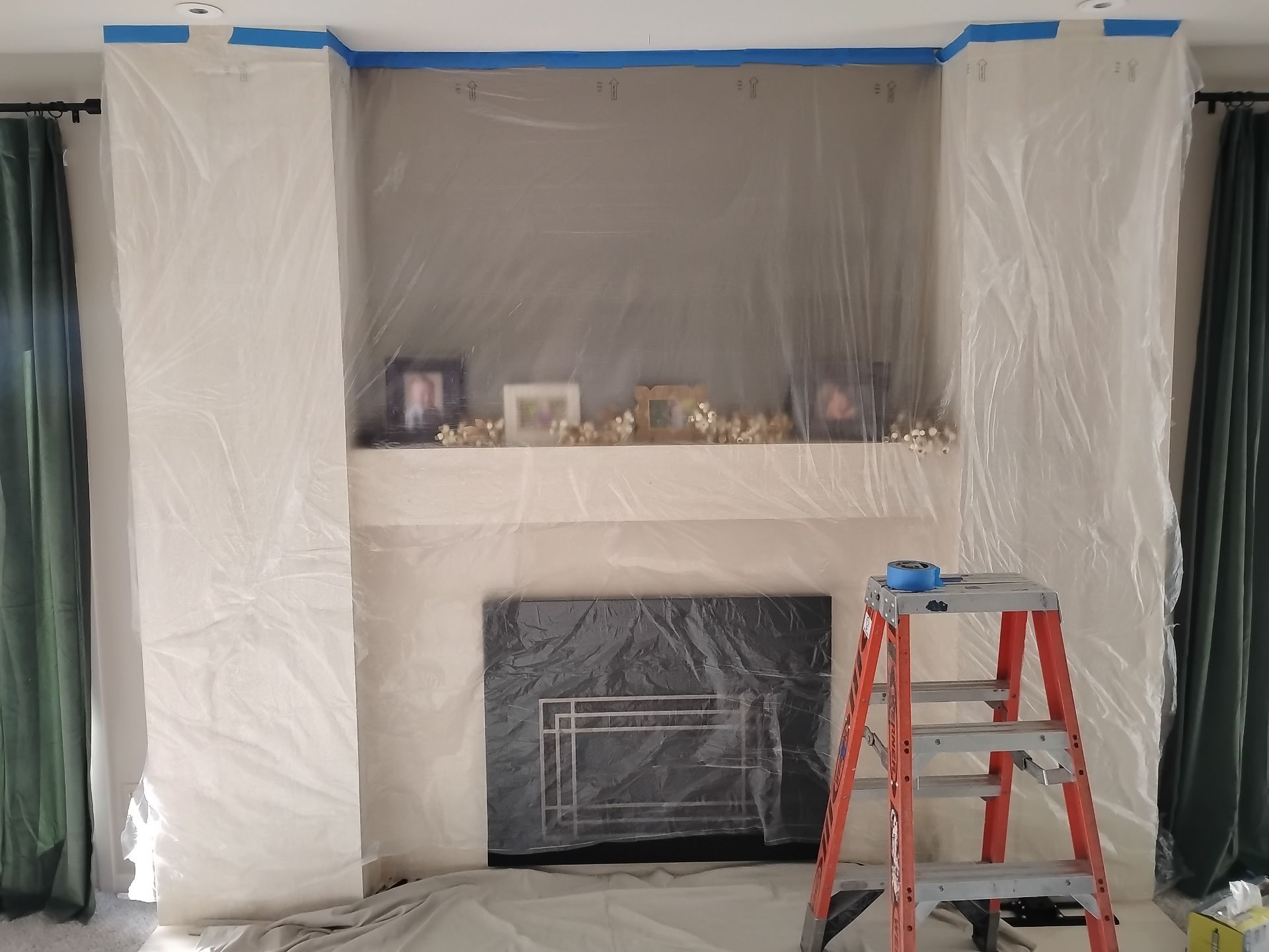 Fireplace TV Outlet by Abe Electric 