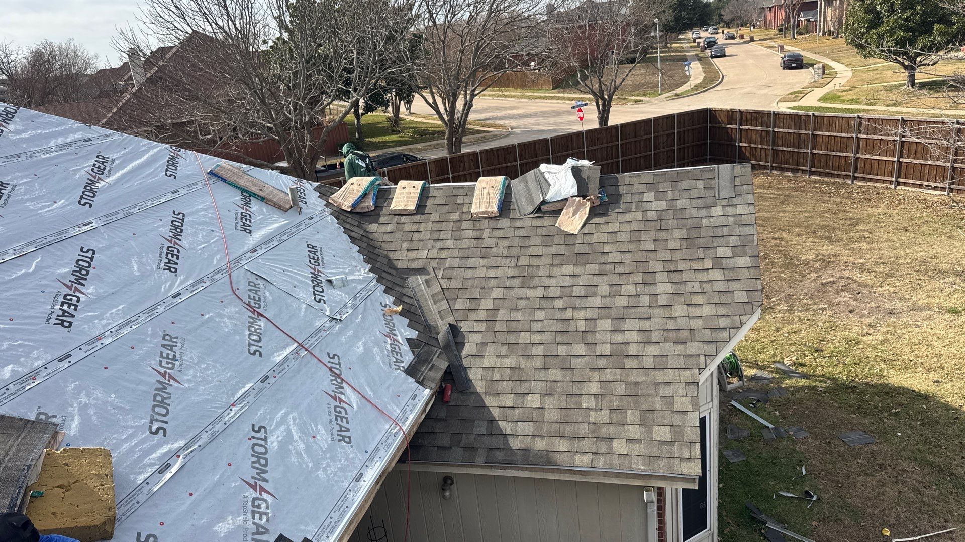 Project in Wylie by Rhino Roofing and General Contracting, LLC
