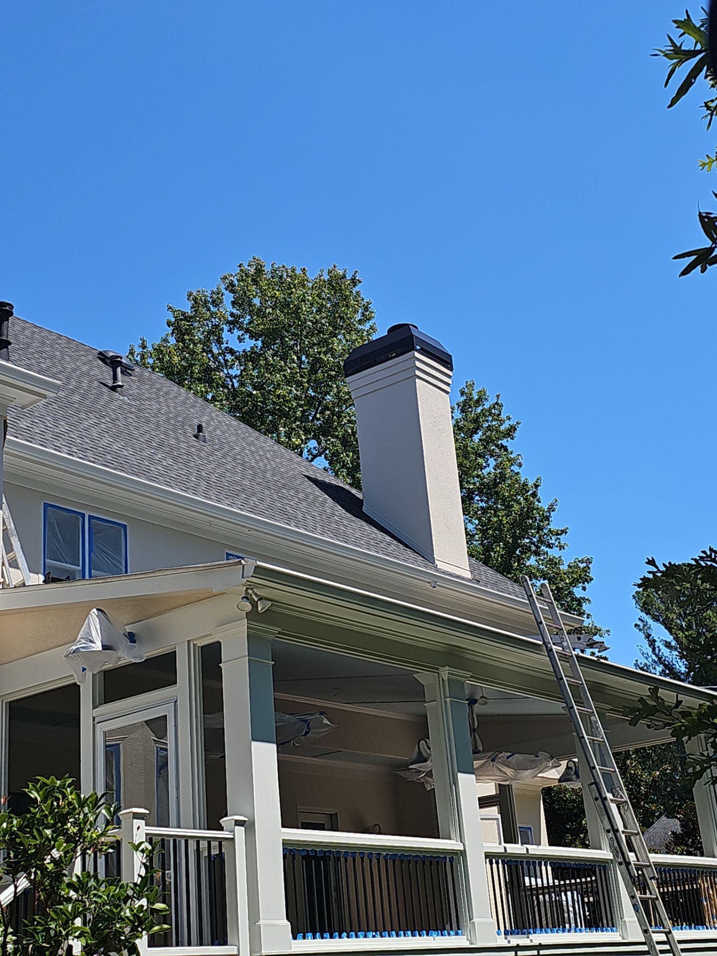 Exterior Transformation in Jonhs Creek by Atlanta's Paint Doctor