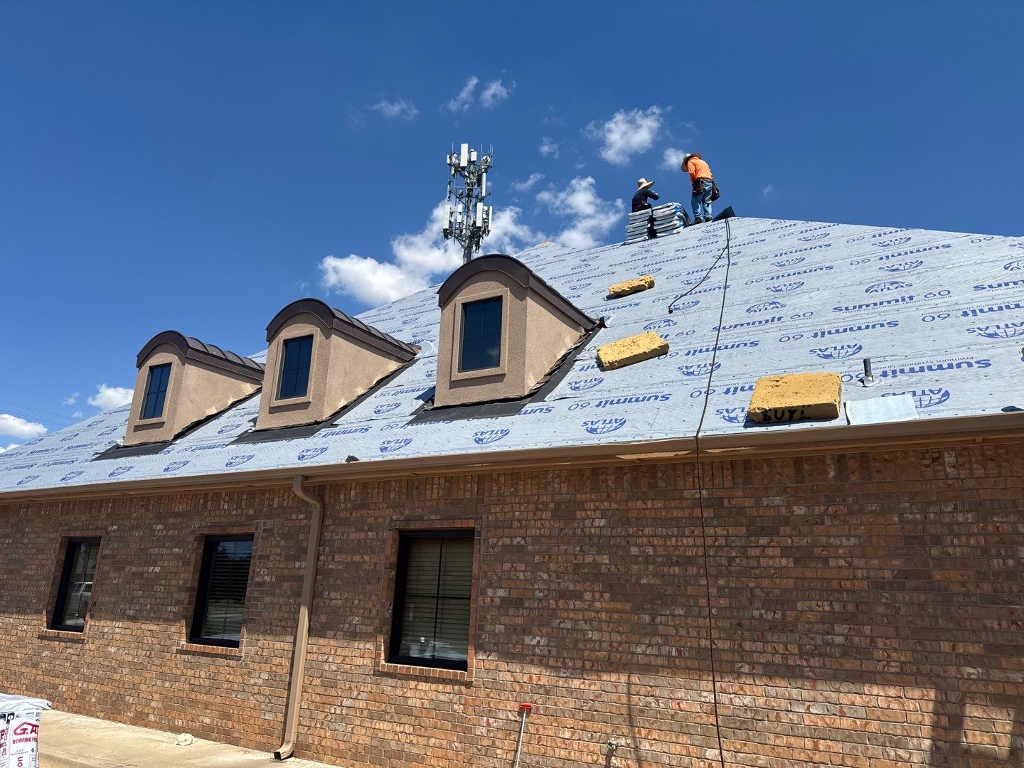 Bank Reroof by Castillo Roofing