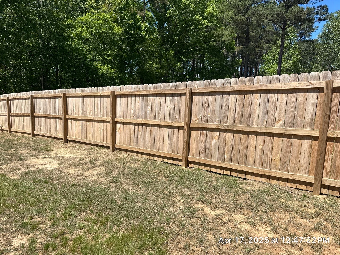 Wood Fence using Wood Sealant by DuraSeal