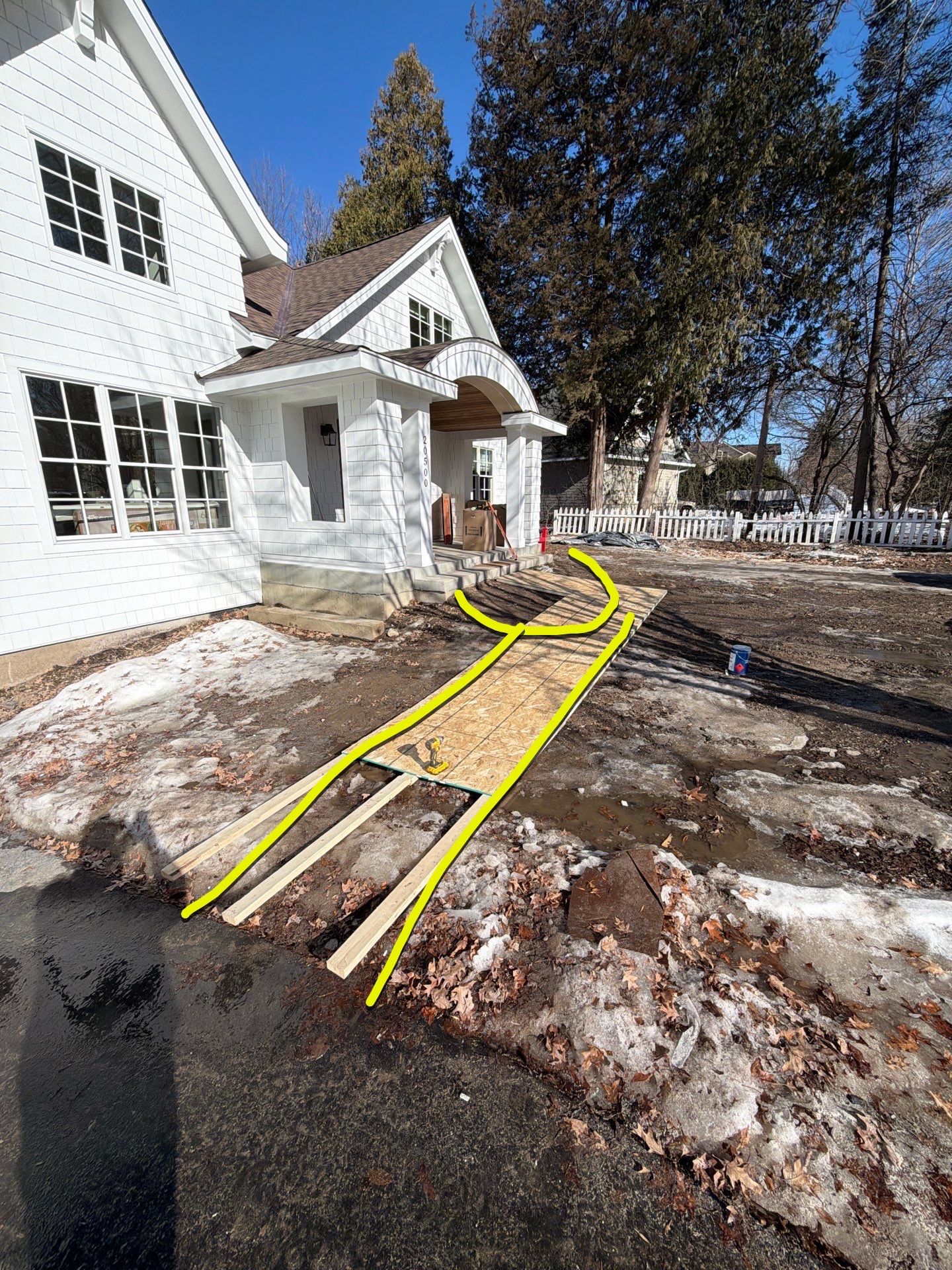 New build Landscape Renovation by Sota landscaping