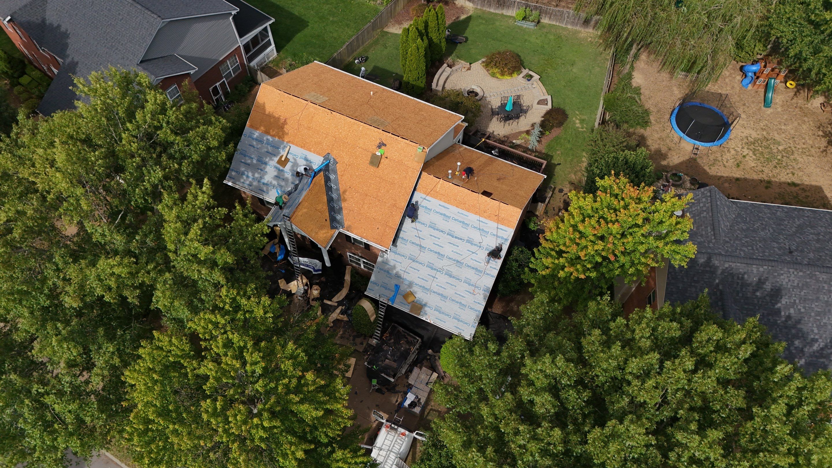 Charcoal Black Re-Roof by Royal House LLC
