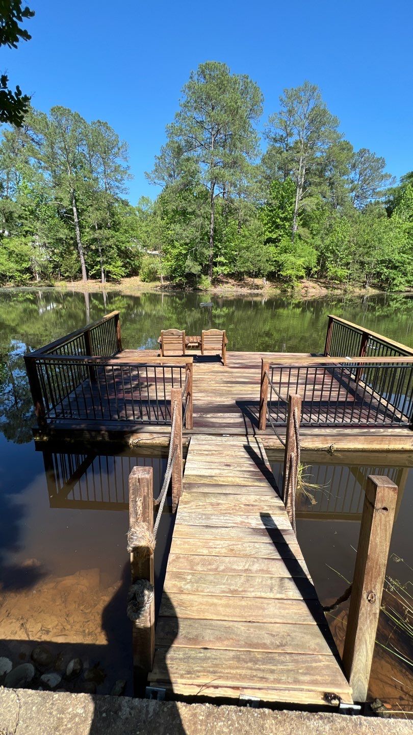 Dock using Wood Sealant by DuraSeal