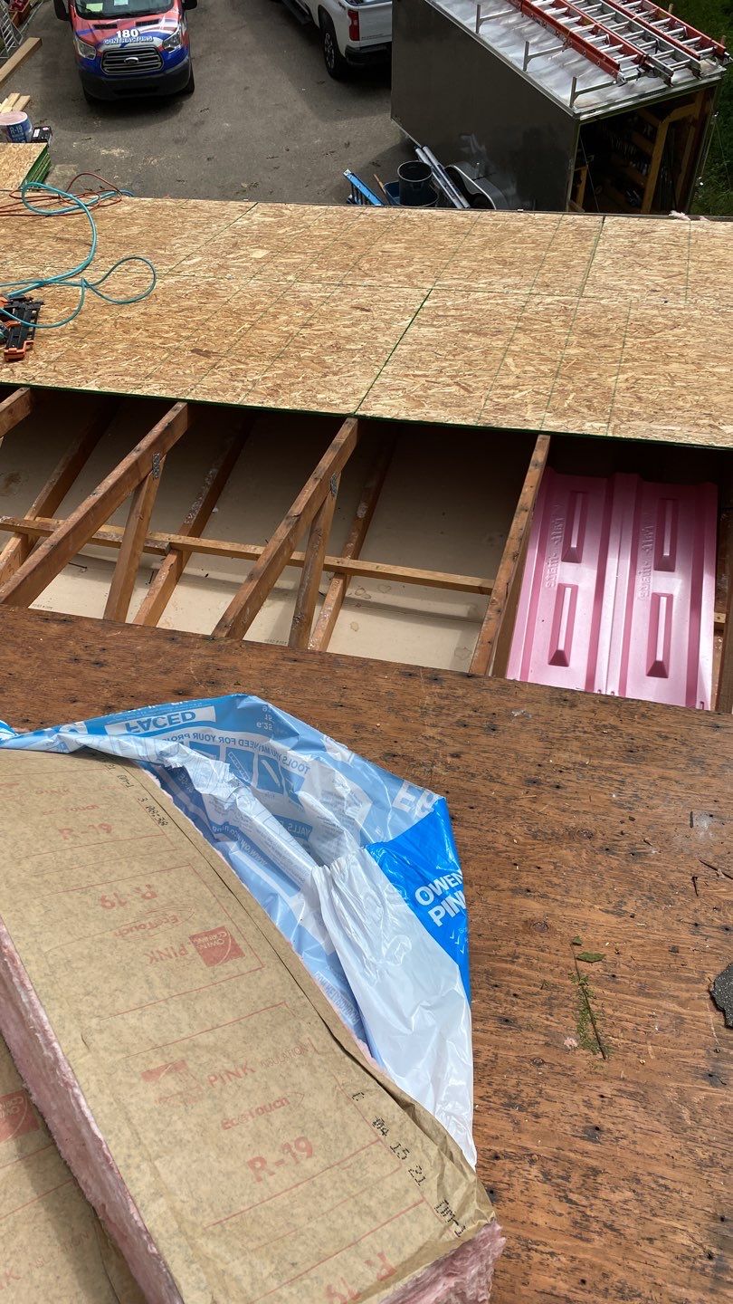 Roof Replacement using CertainTeed Landmark by 180 Contractors