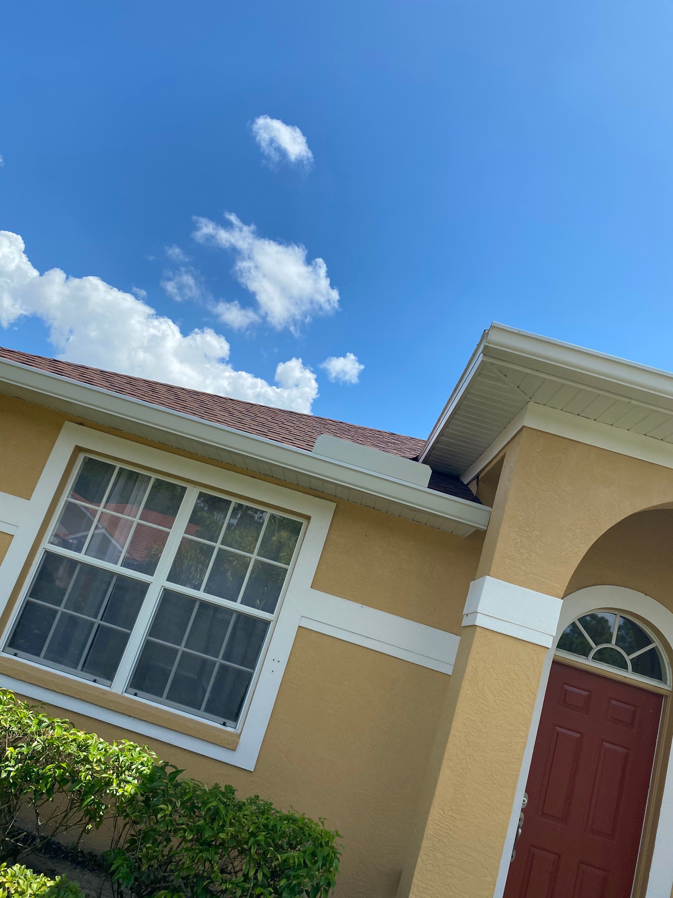 With 6-inch seamless gutters by Gutter Professor FL by Gutter Professors