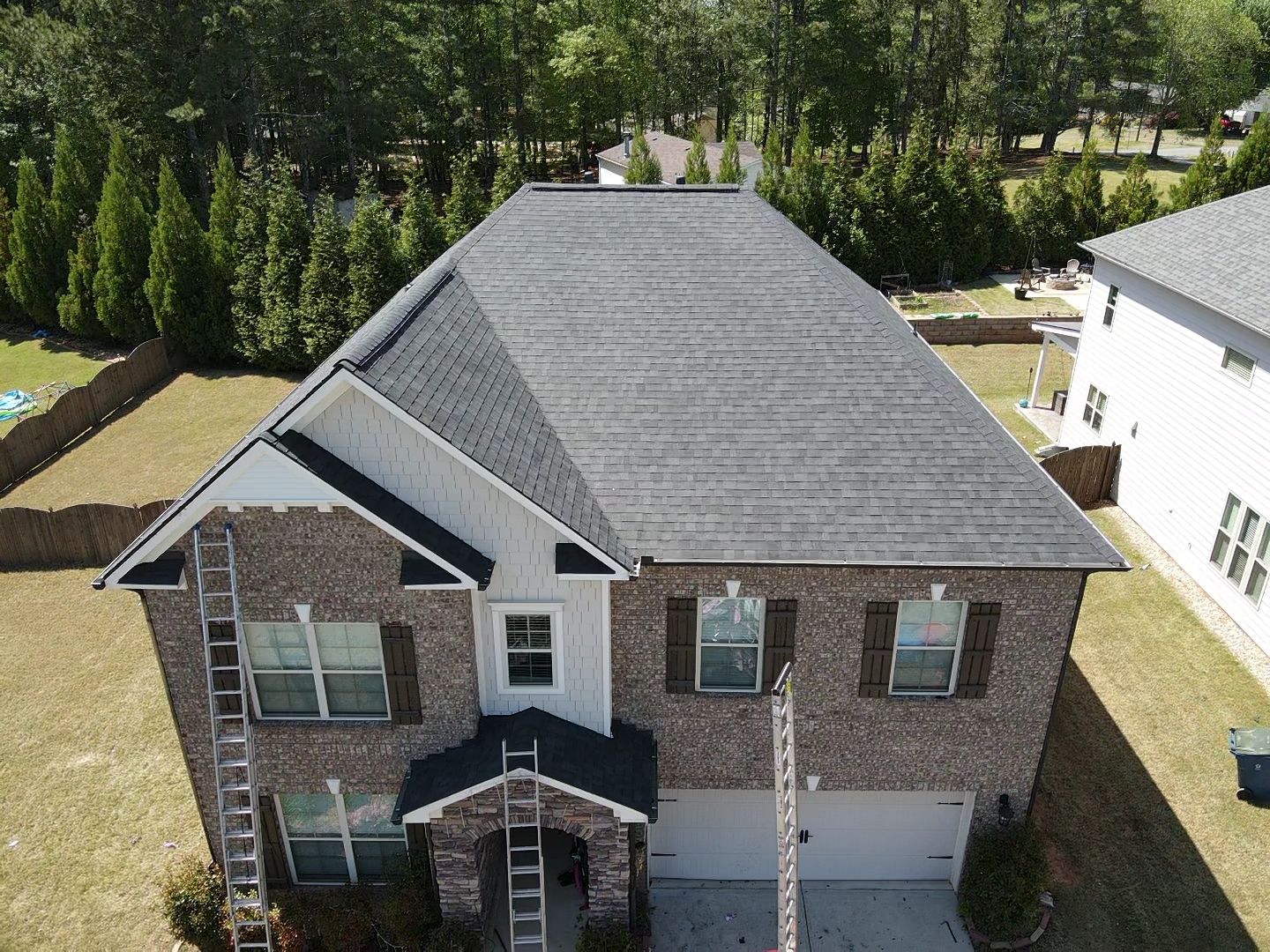 Residential Roofing Installation using Owens Corning by Inspector Roofing and Restoration