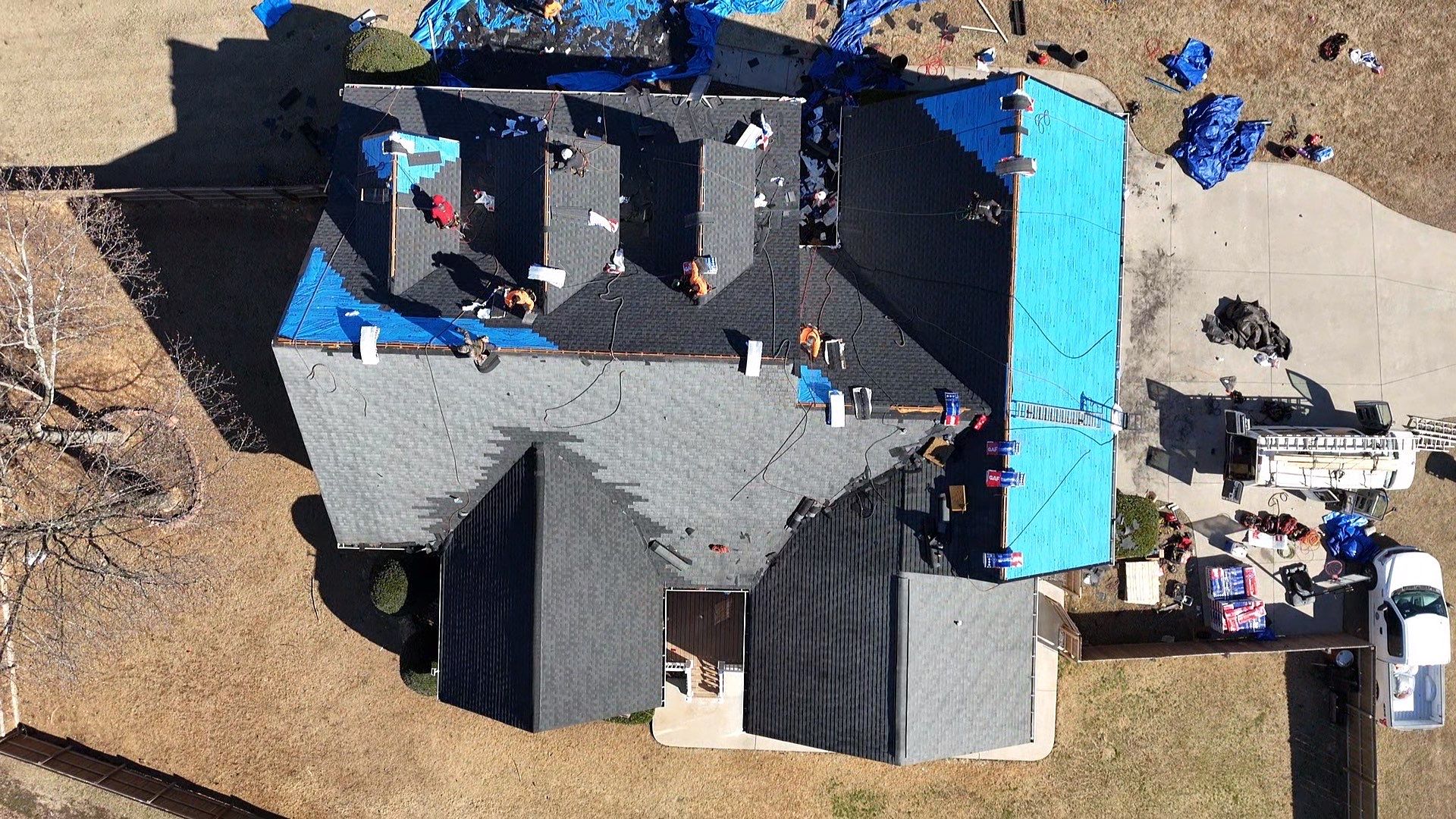 Lacoursiere Family Project  by Southern Roofing & Exteriors