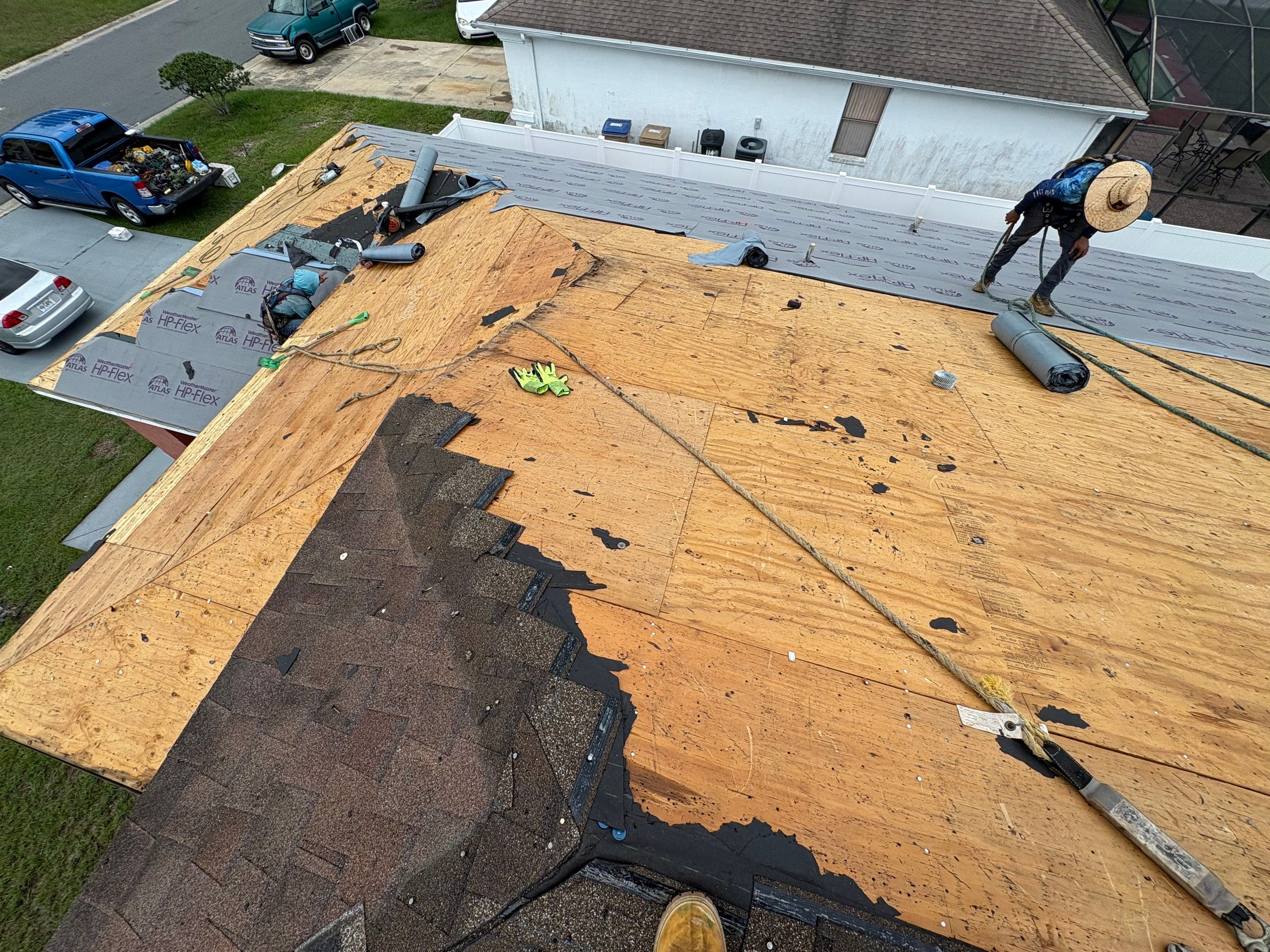 Residential Metal Roofing Installation and Gutter Replacement in Kissimmee by Pinnacle Roofing Group