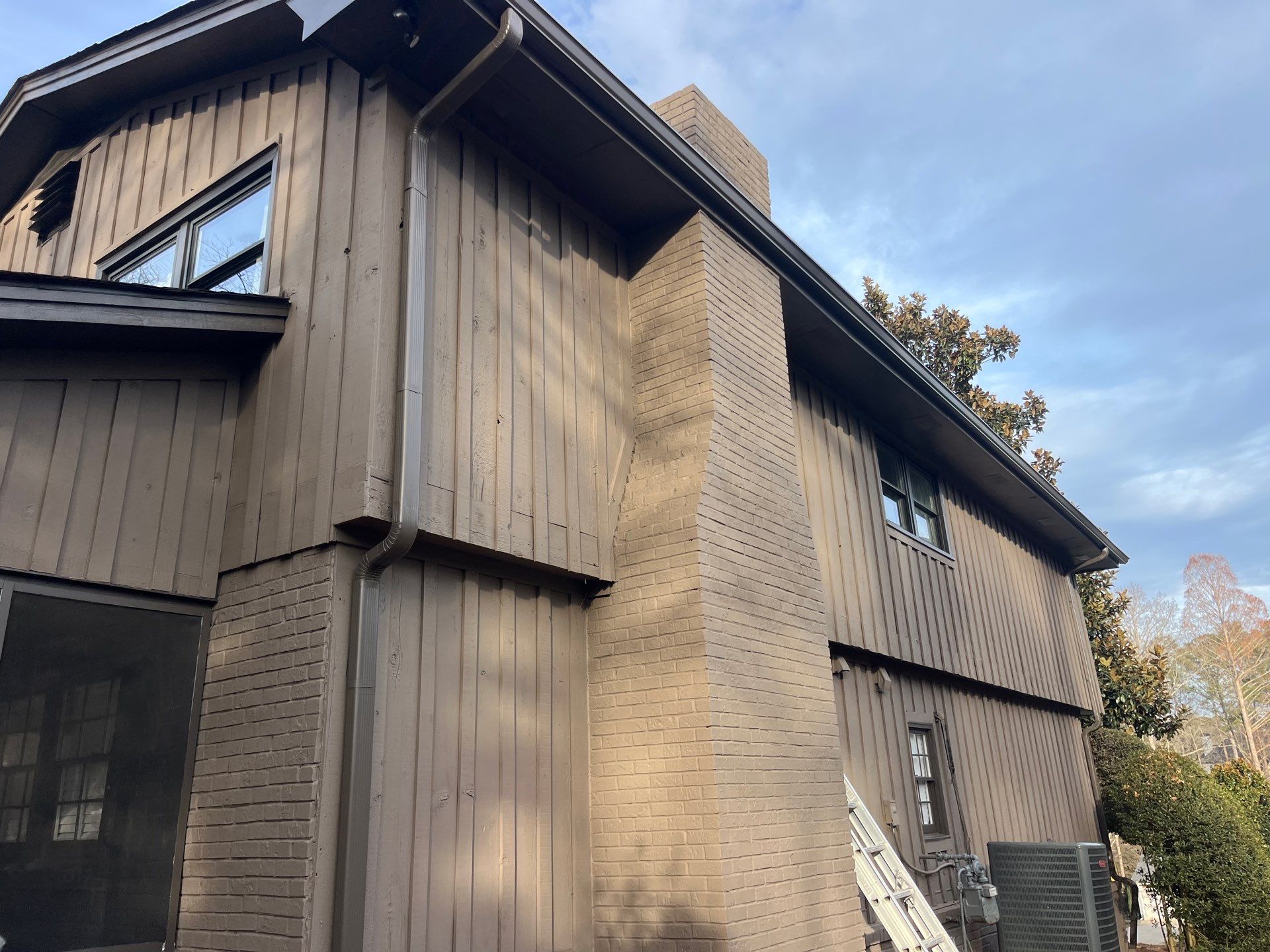 Rotten Wood Replacement and Exterior Painting using Sherwin Williams SuperPaint and James Hardie by Nelson Exteriors