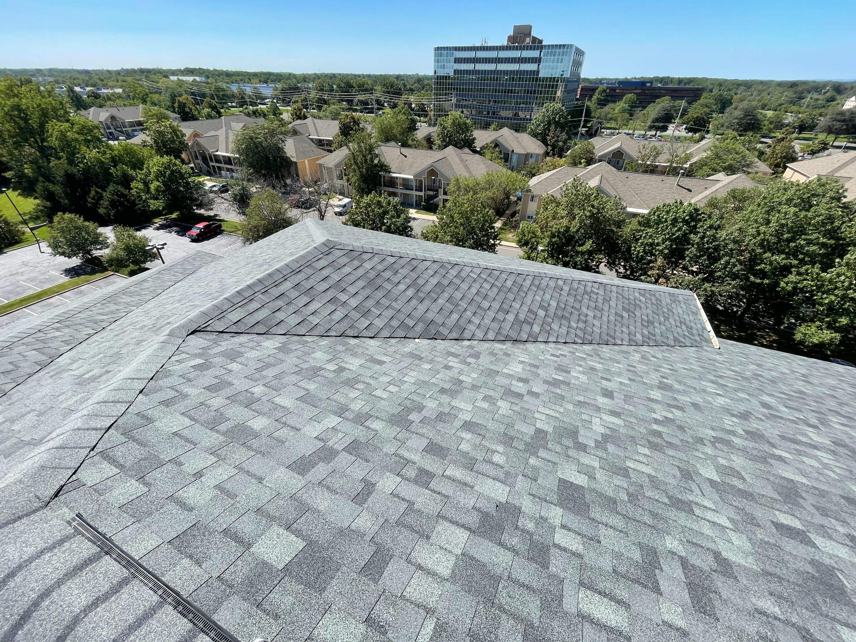 Commercial Roofing Installation using Owens Corning Duration by All Site Roofing