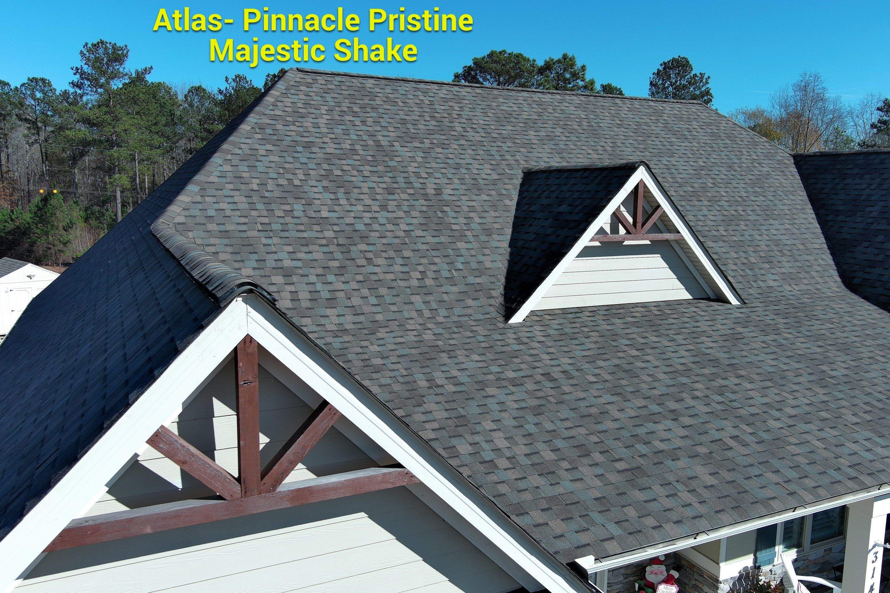 New roof installation and shingle colors by Rhino Restoration