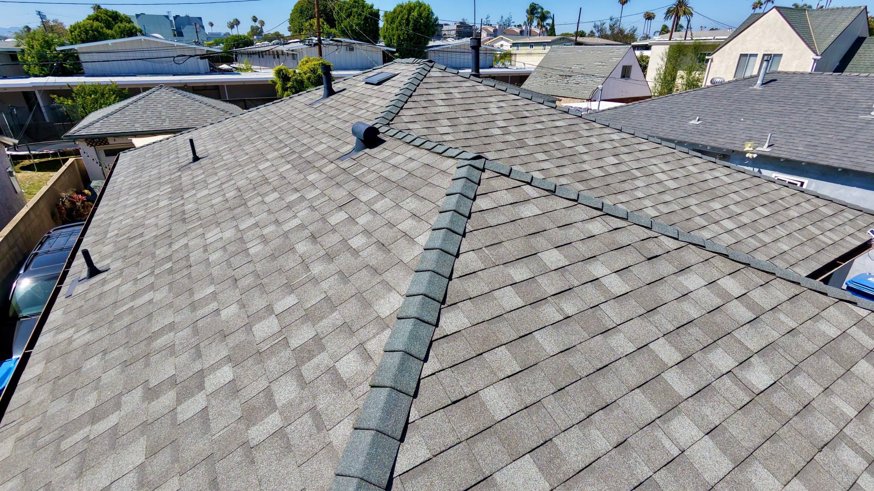 Residential Reroofing Project in Los Angeles by Hull Brothers Roofing