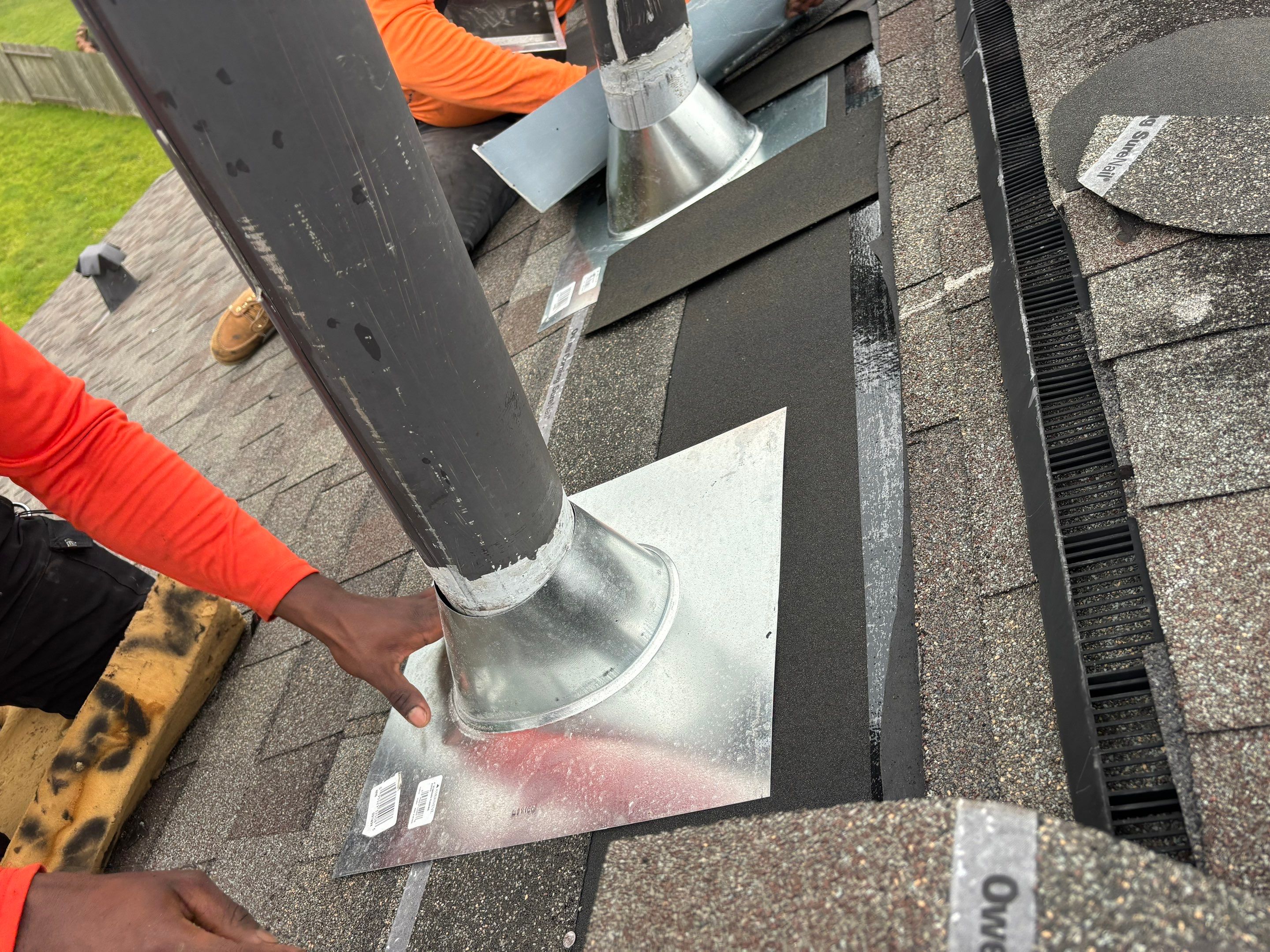 Hail Damage using Owen's Corning Duration (Lifetime) Shingles by Roof Repair Services LLC