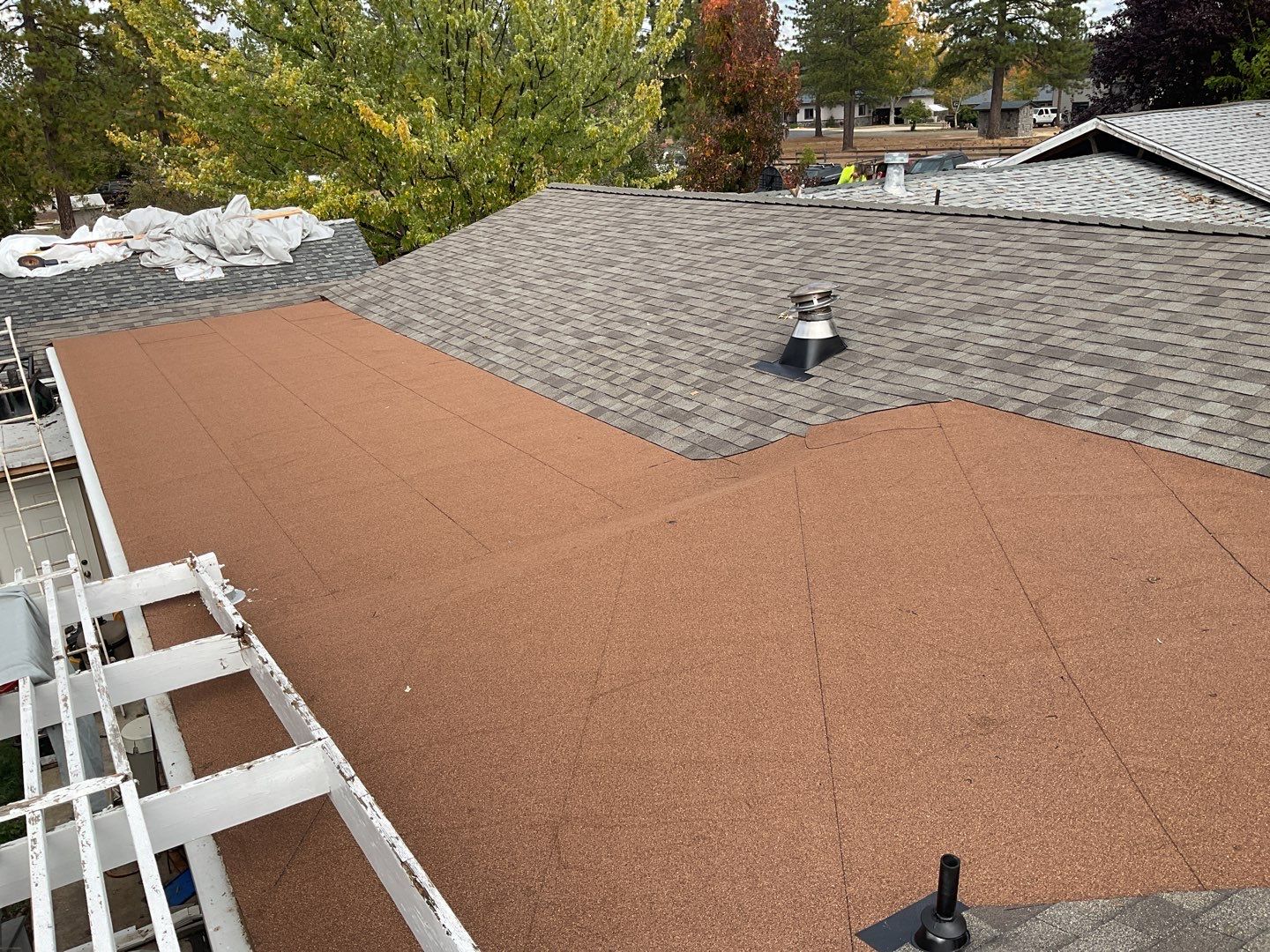 Residential Roofing Installation using Owens Corning Roofing Shingles by Byers Enterprises 