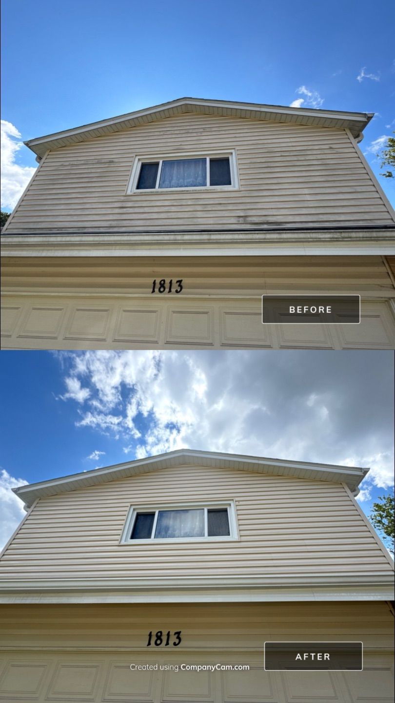 Project in Mt Prospect by Simmons Power & Soft Washing