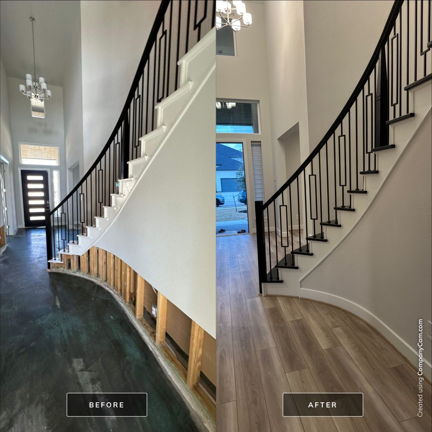 Post-Water Damage Reconstruction – Newly Built Home by L&T General Contractors and Restoration INC