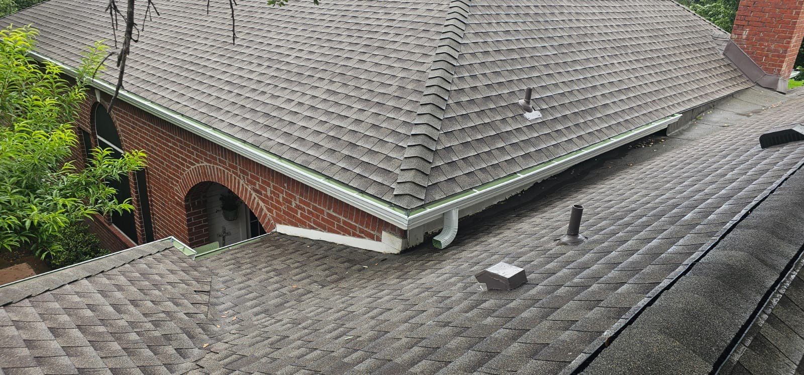 Residential Roof Replacement using GAF - HDZ - Weathered Wood by Action Exteriors