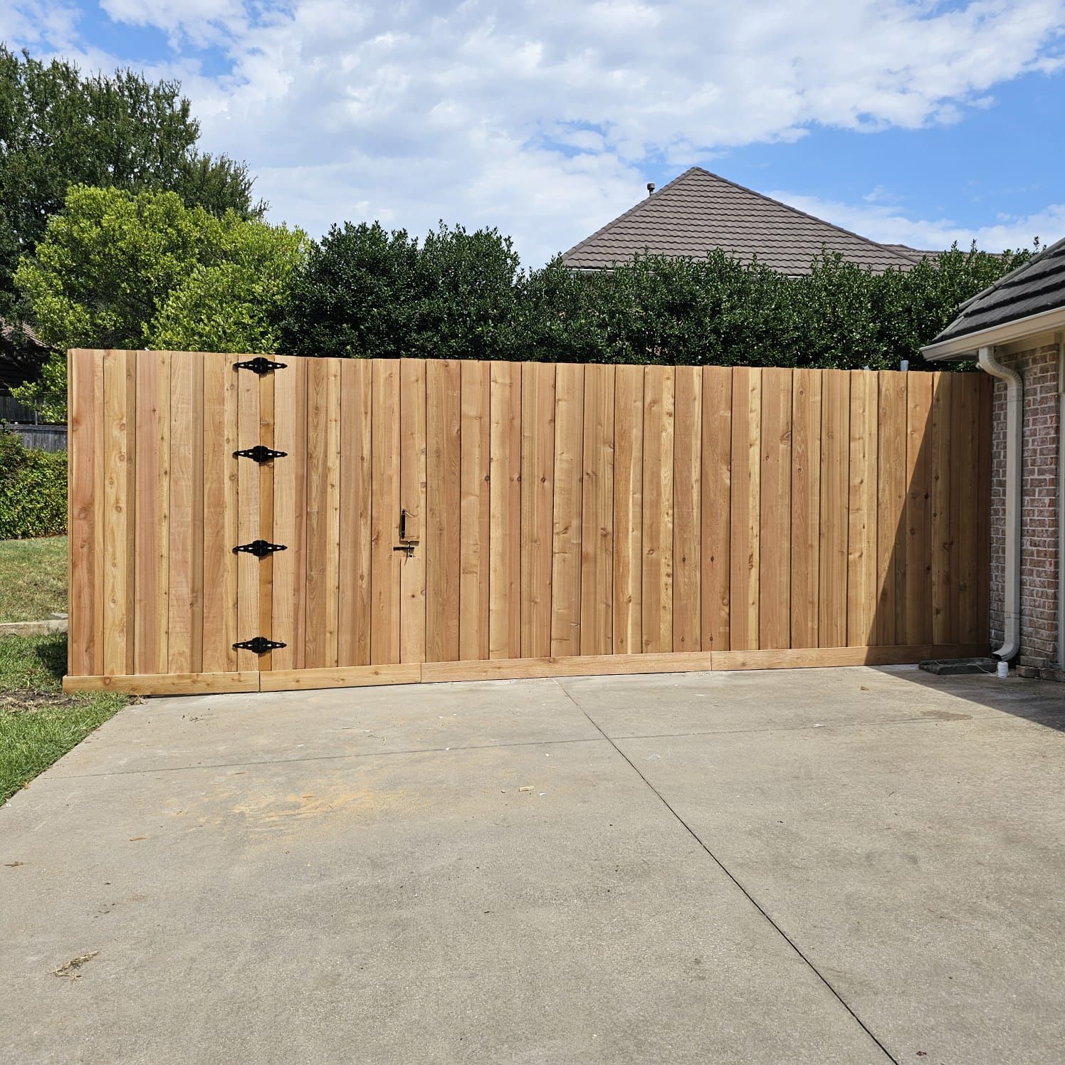 Fence & Concrete Patio by EL-GC LLC 