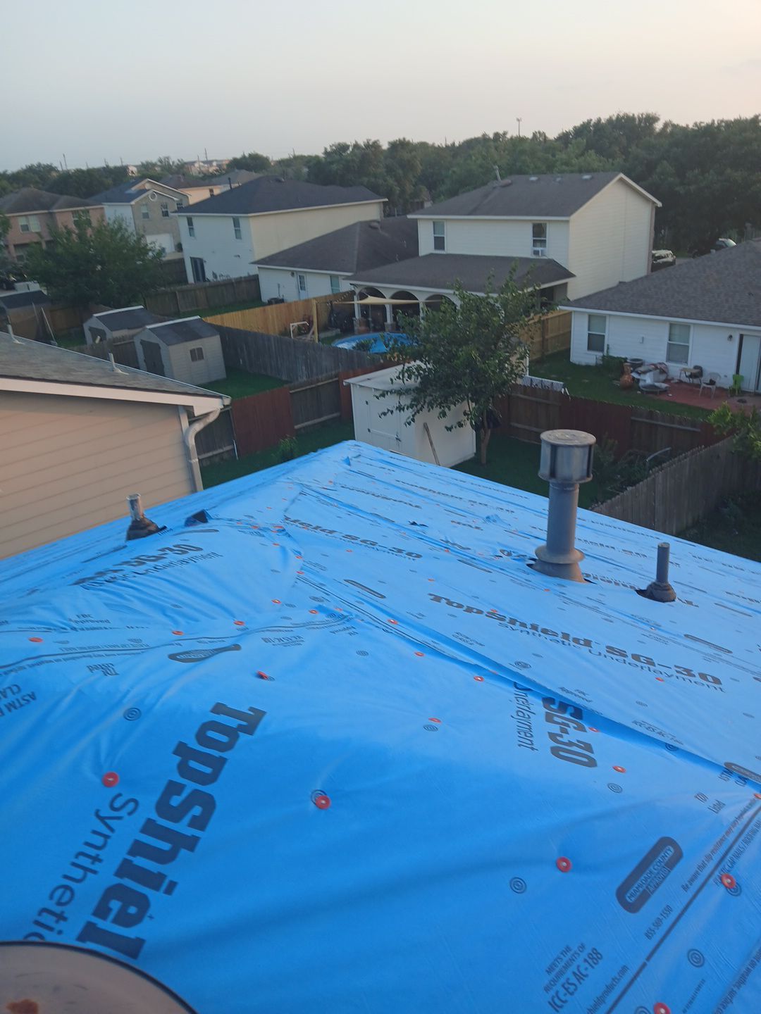 Residential Roofing Repair using Owen's Corning Duration (Lifetime) Shingles by Roof Repair Company