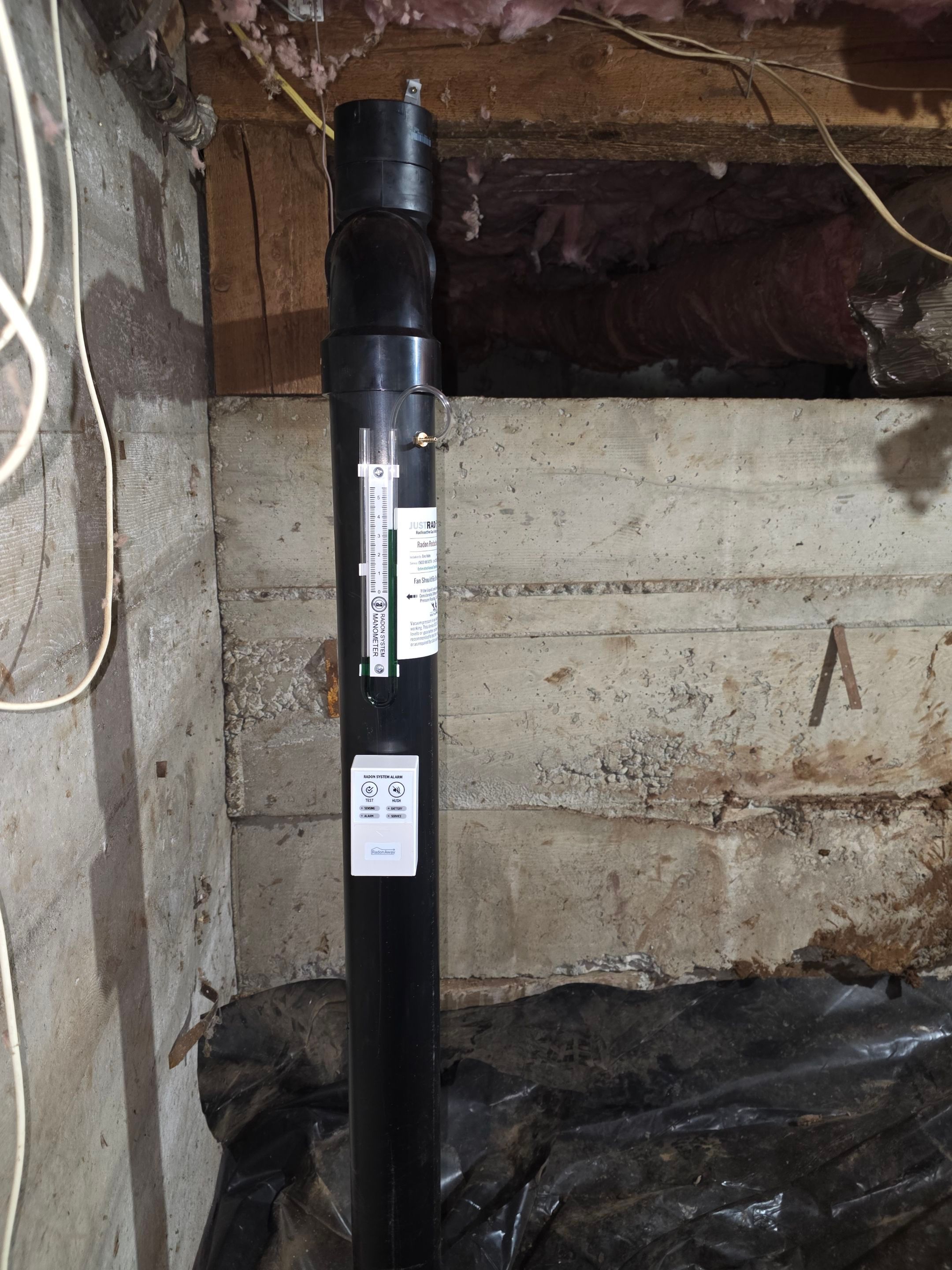 SafeAir™ System with RadonWell™ by JustRadon.Com
