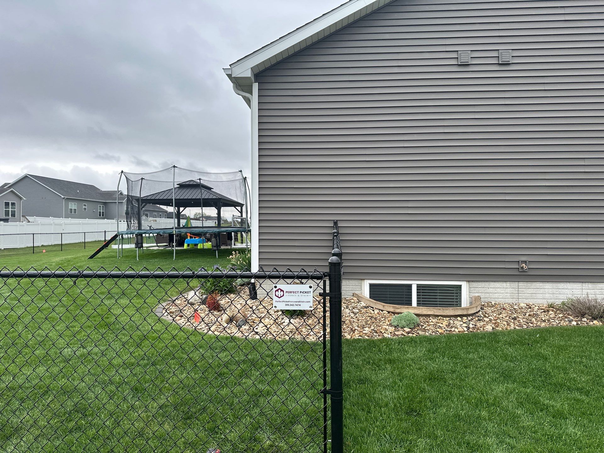 Project in Cedar Falls by Perfect Picket Fence and Stain