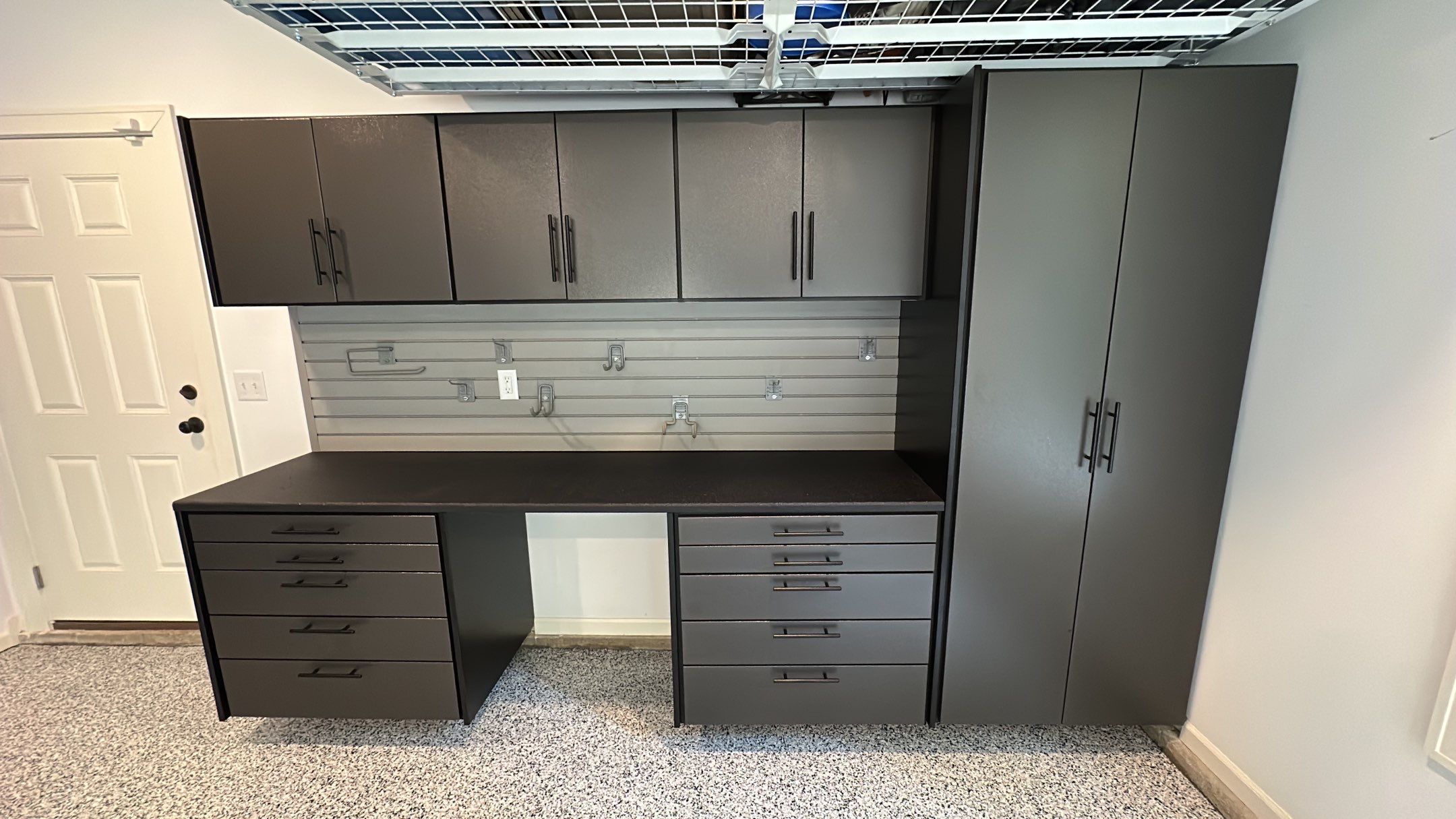 Will W. got his dream garage with a Banner Garage Floor and Cabinets  by Banner Garage