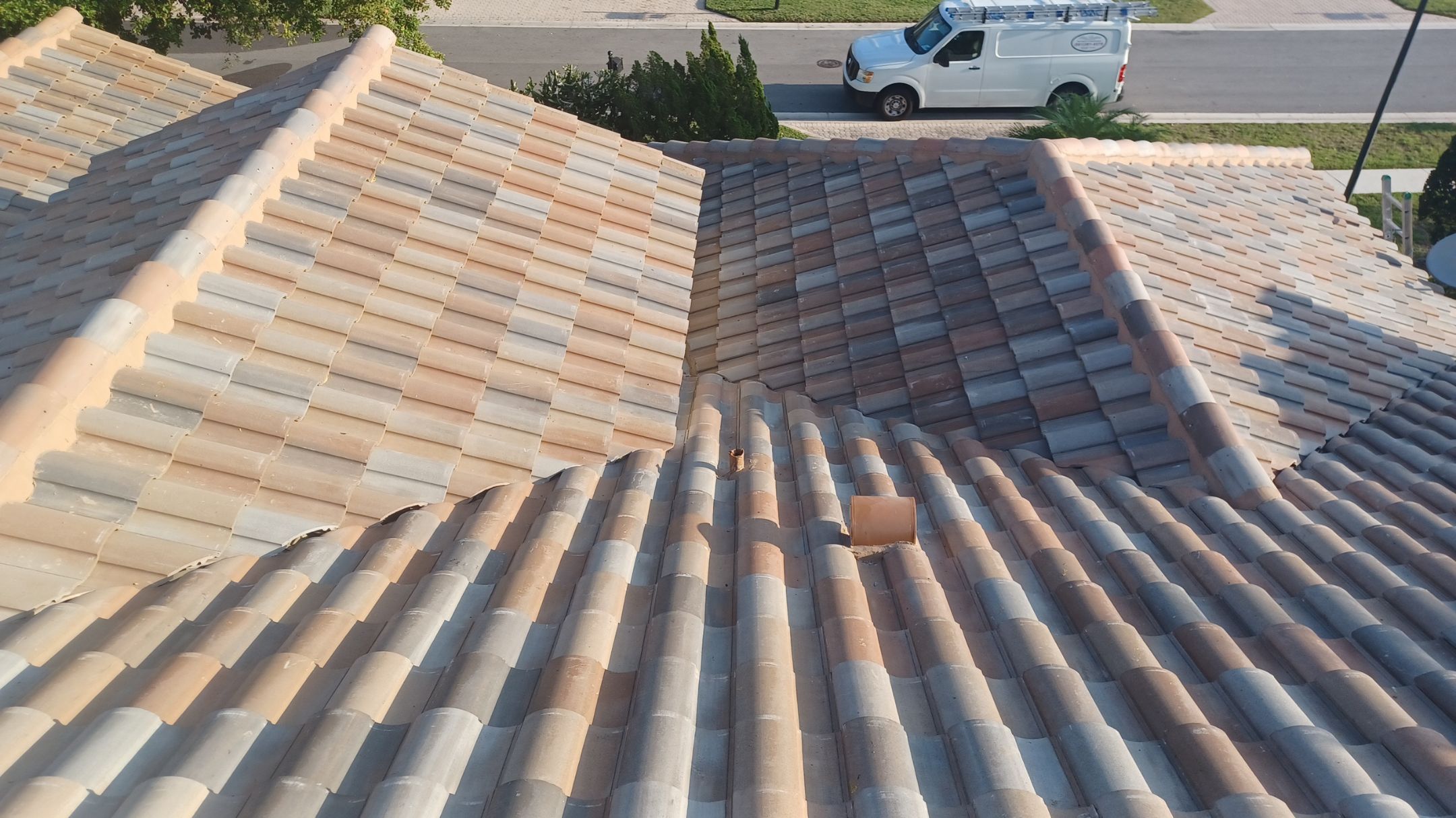 Residential Roofing Installation using Eagle Roofing Tile by BLUES BROTHERS ROOFING