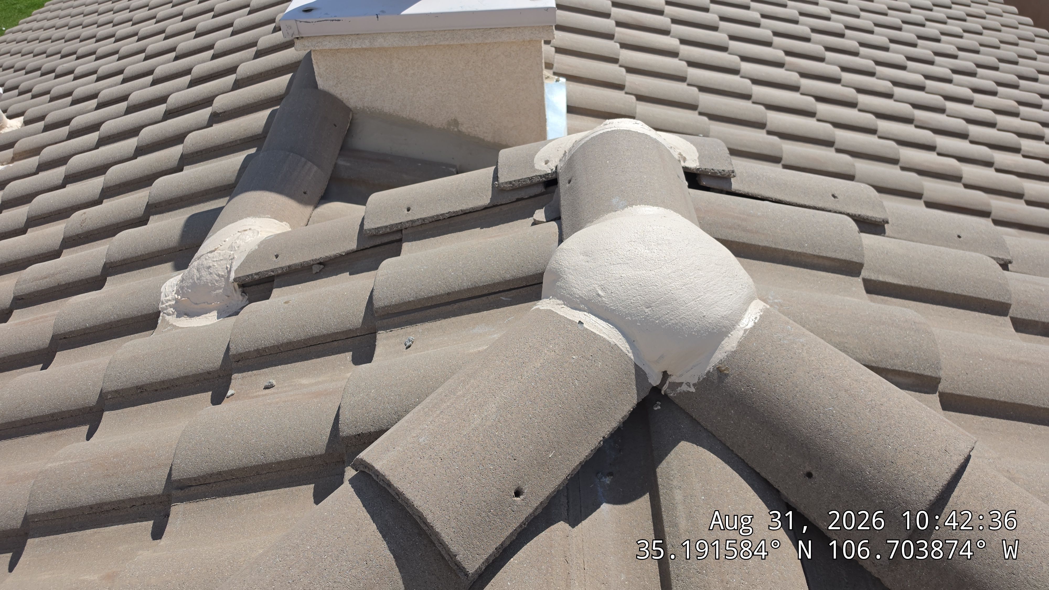 Comprehensive Concrete Tile Roof Underlayment replacement and Vent Sealing in Albuquerque by Doyle Roof Masters Inc