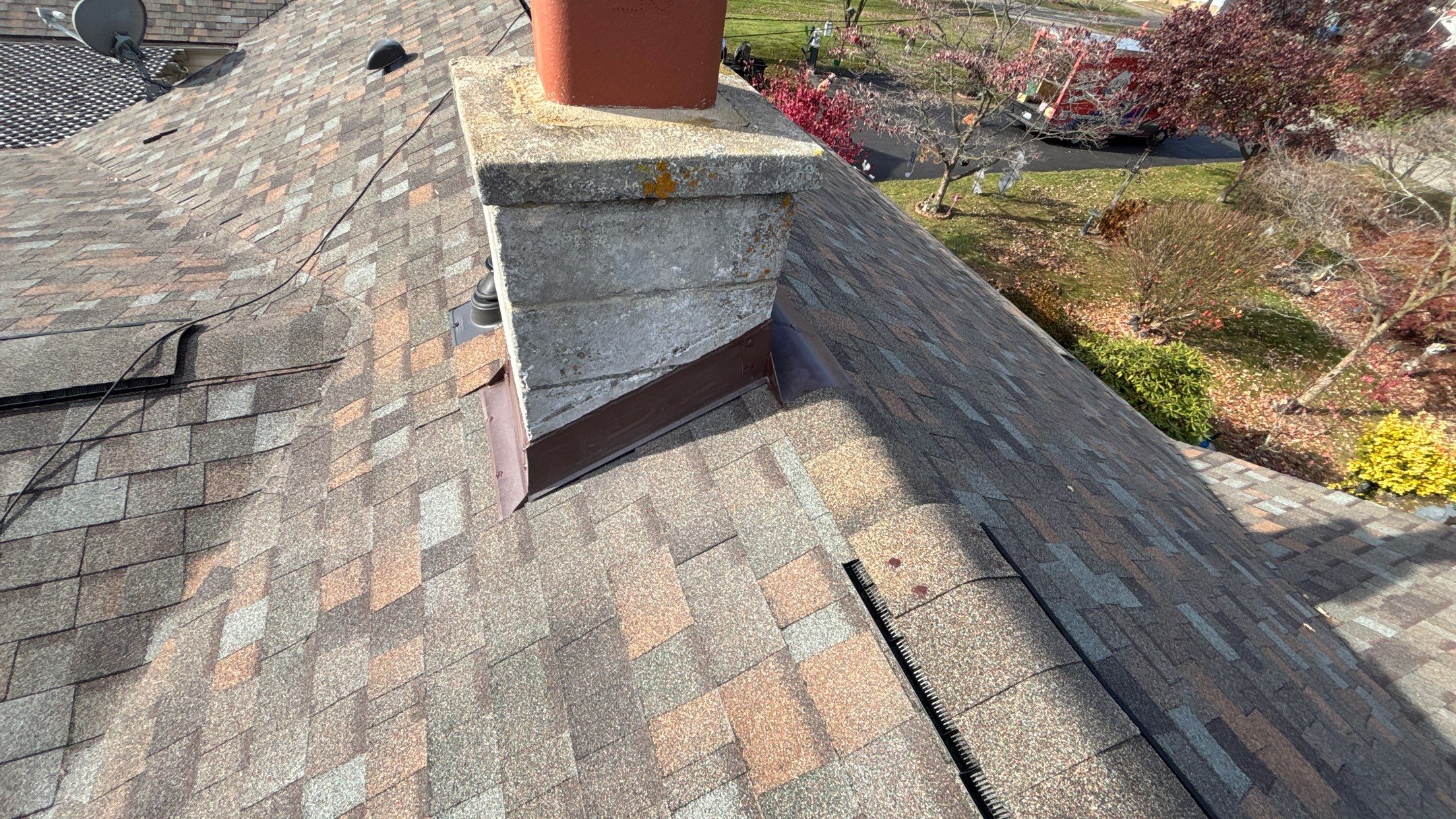 Roof Replacement using Owens Corning Aged Copper by 180 Contractors
