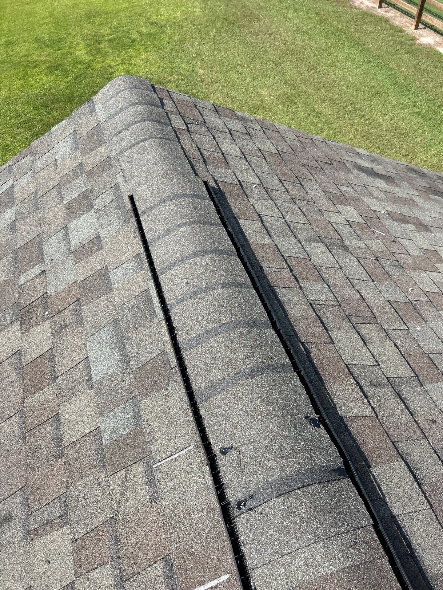 Hail Damage using Owen's Corning Duration (Lifetime) Shingles by Roof Repair Company
