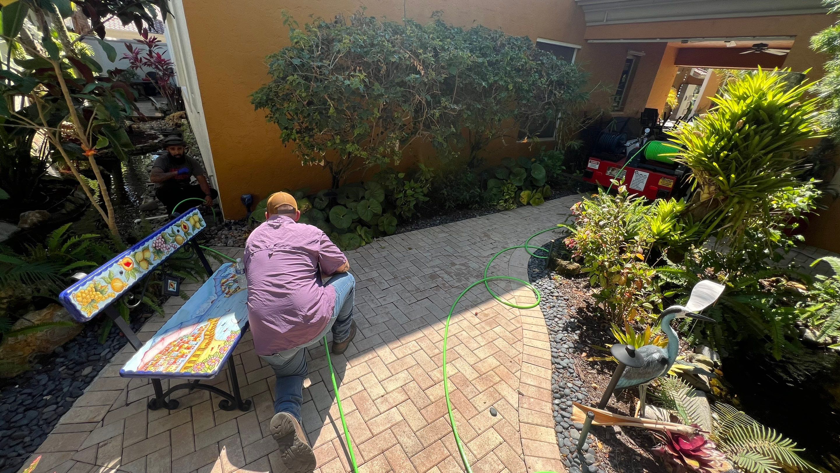 Residential Stormwater Gutter Drain System Maintenance by APS Power & Water
