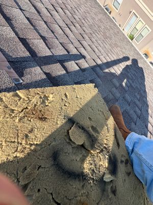 Hail Damage using Owen's Corning Duration (Lifetime) Shingles