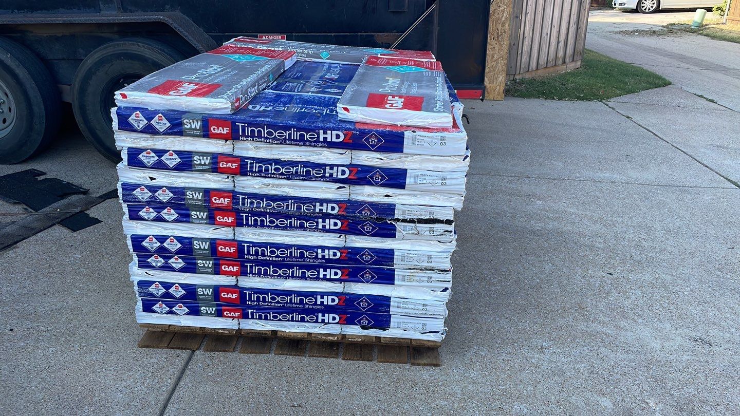 Residential Roofing Installation using GAF Timberline HDZ by Lighthouse Contractors