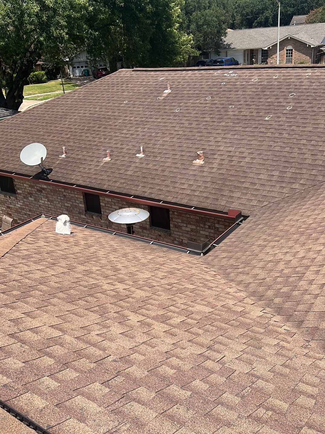 Residential Roofing Installation using Owen's Corning Duration (Lifetime) Shingles by Roof Repair Company