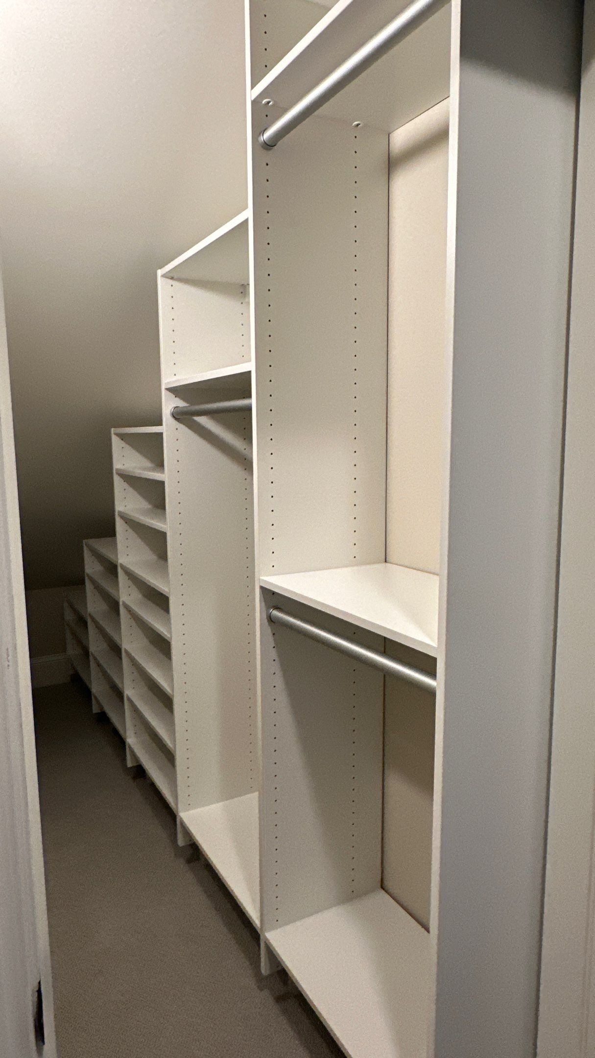 Steven S. not only transformed his garage but also his closet by Banner Garage