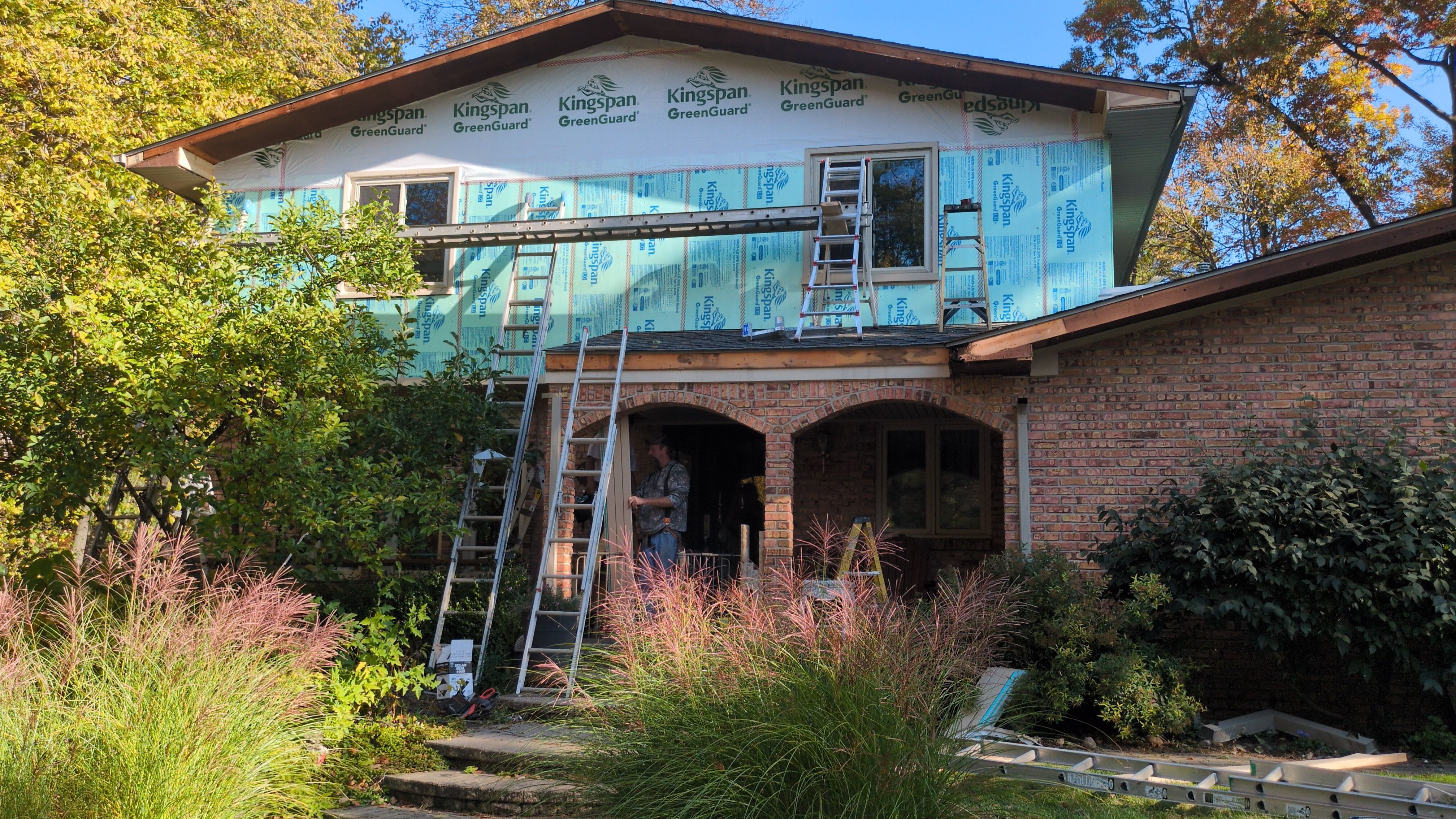 Siding Replacement using Alside Charter Oak D4.5" by 180 Contractors