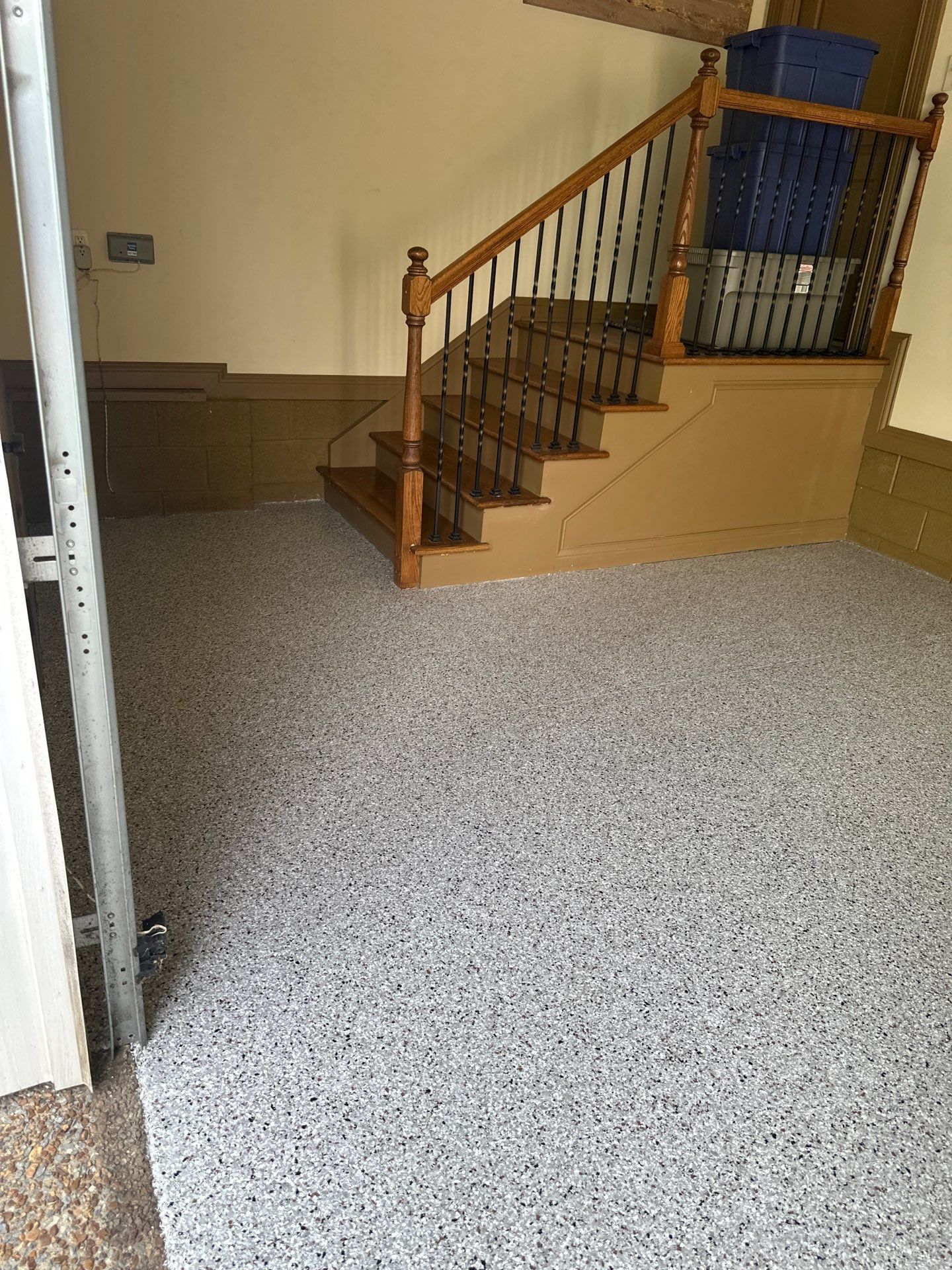 Garage Floor Coating using Coyote by My Garage Floor Guys