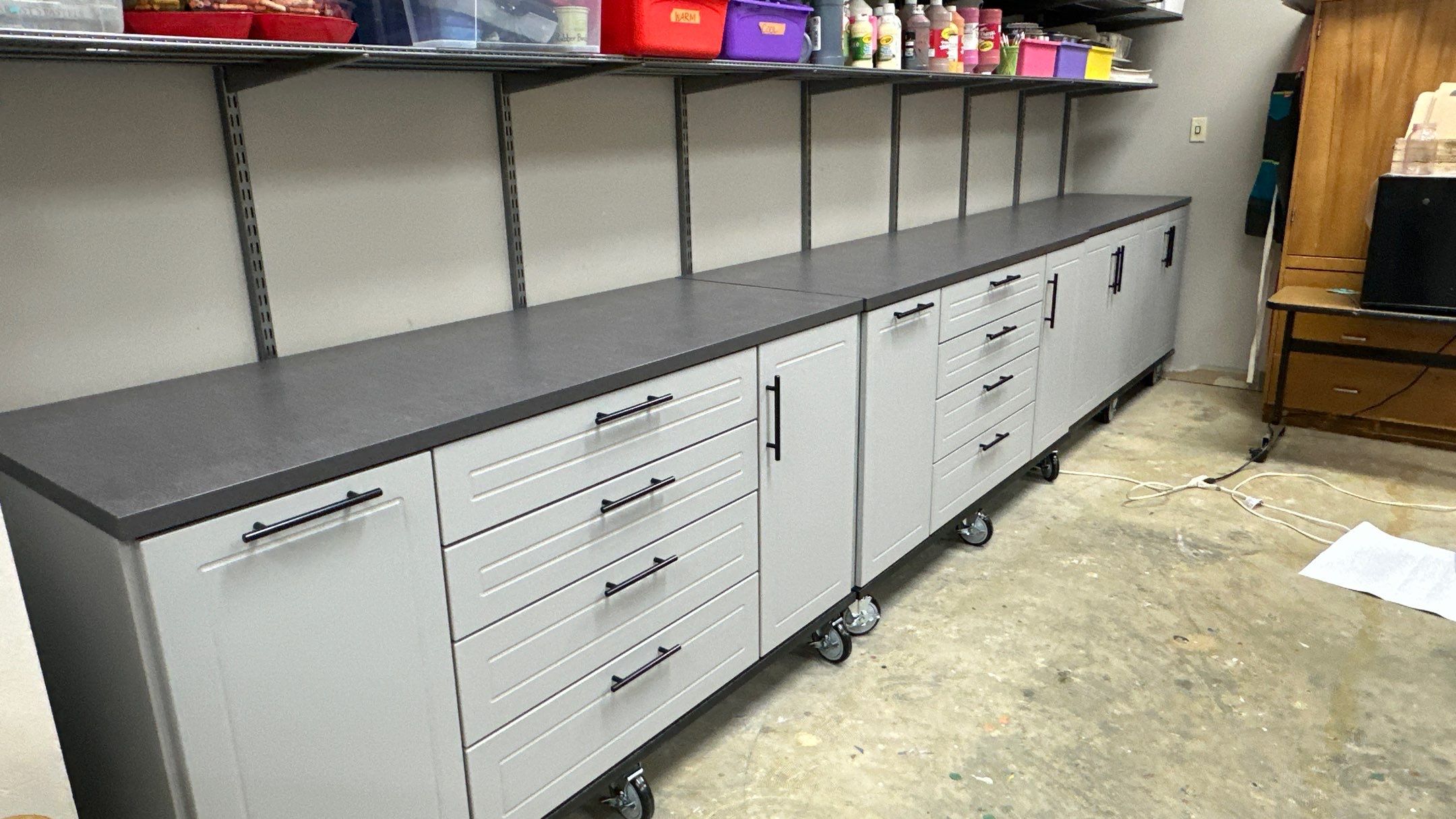 Check this art room storage out   by Banner Garage
