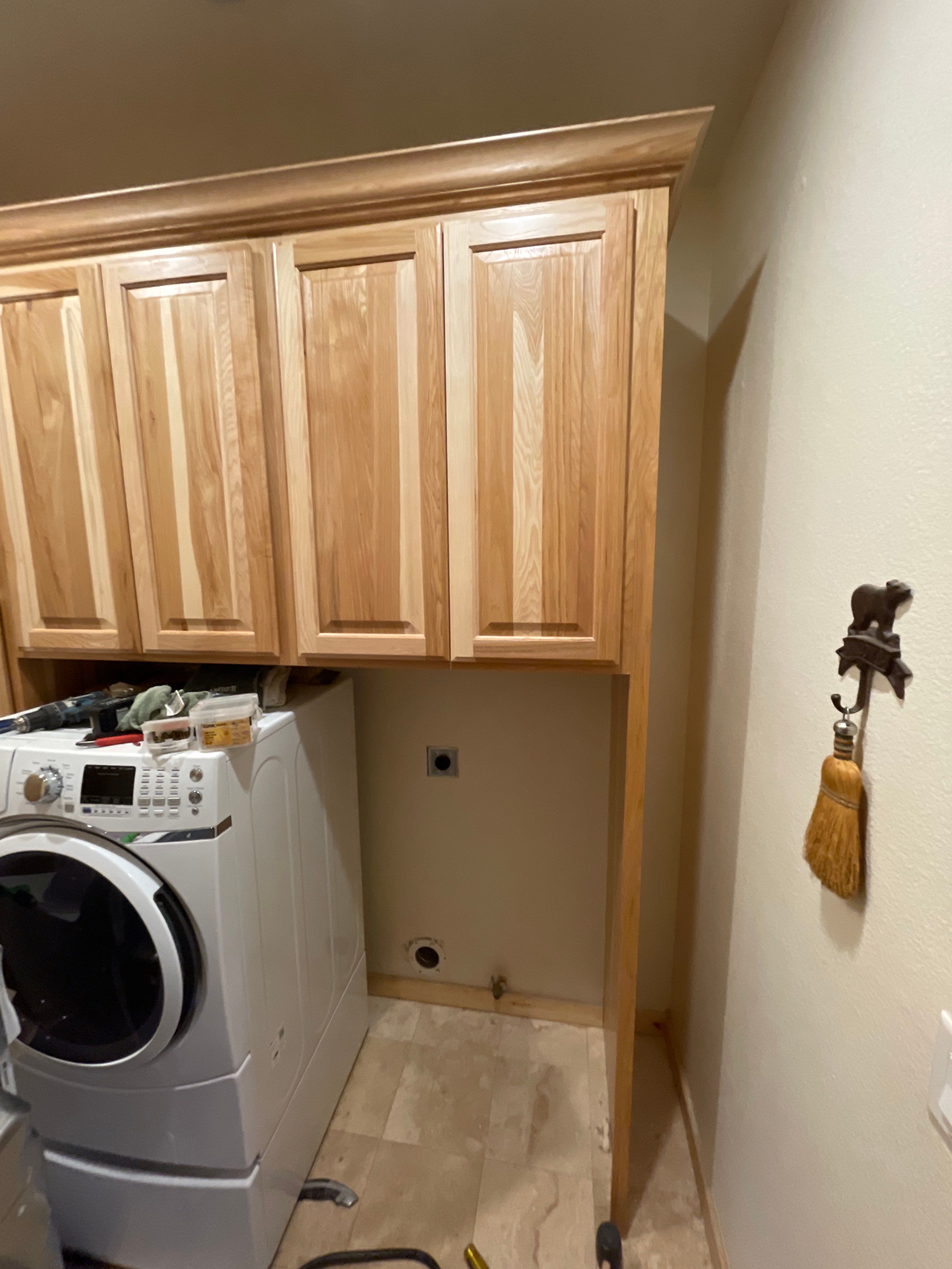 Cabinets and Entry Bench by The Tahoe Tradesman