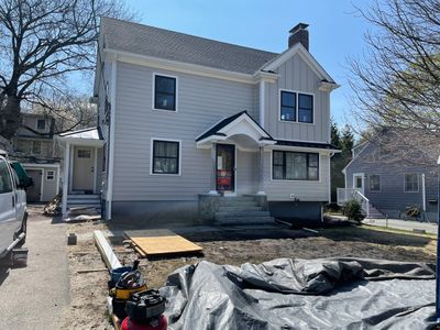 Gutter Installation using 5" K-Style Aluminum Gutter in Lexington, MA