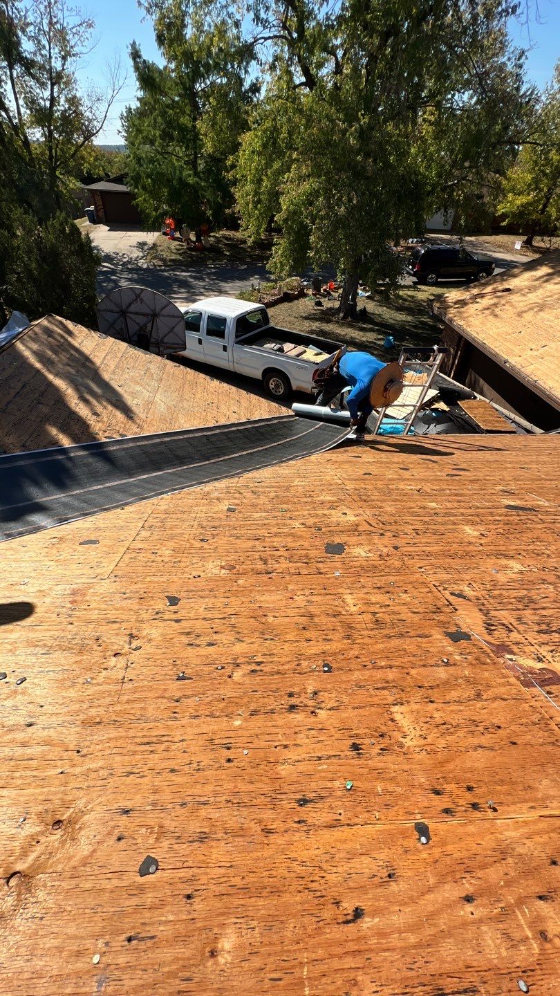 Residential Roofing Installation using GAF Natural Shadow  by A & H Roofing and Contracting
