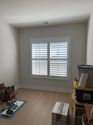 Whole Home Interior Shutter and Roller Shade Installation in Charlotte