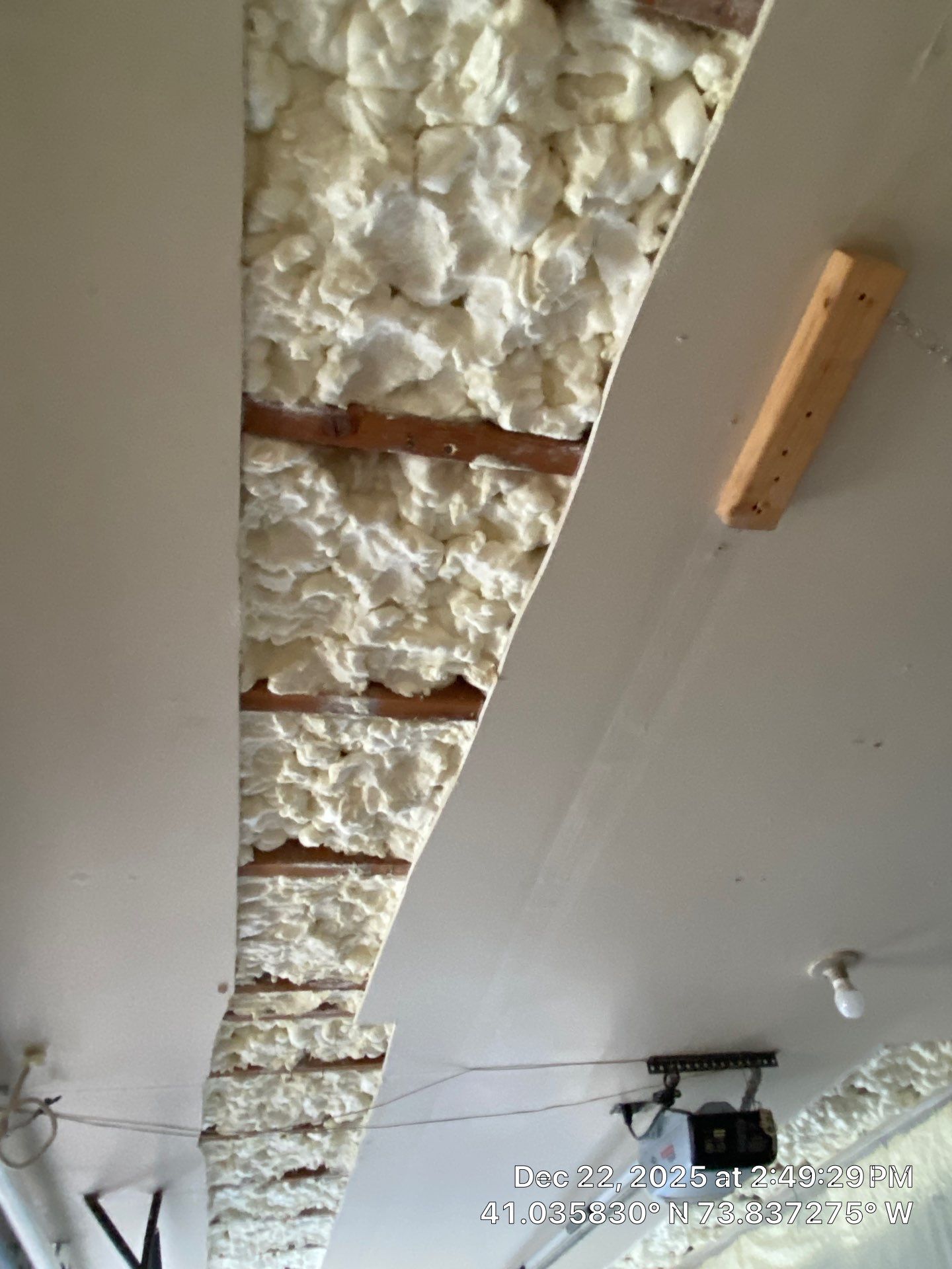Exterior Walls Using Closed-Cell Spray Foam by NYS Foam & Energy